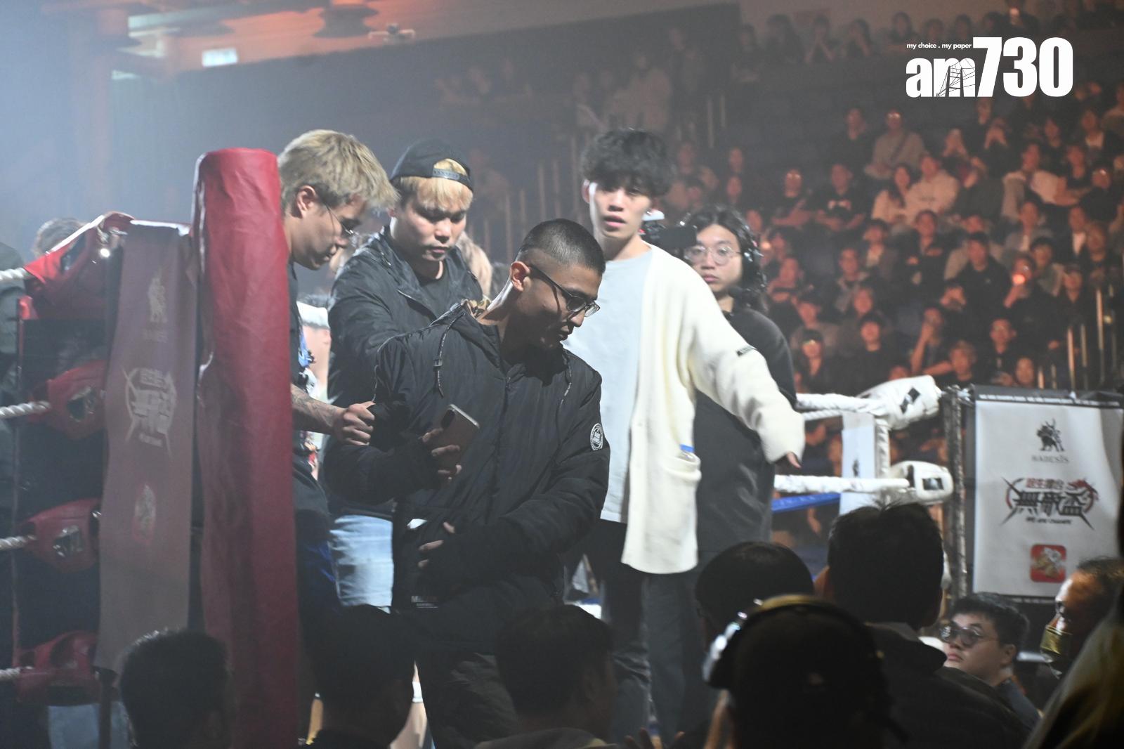 劉馬車被帶離場。(娛樂組攝)