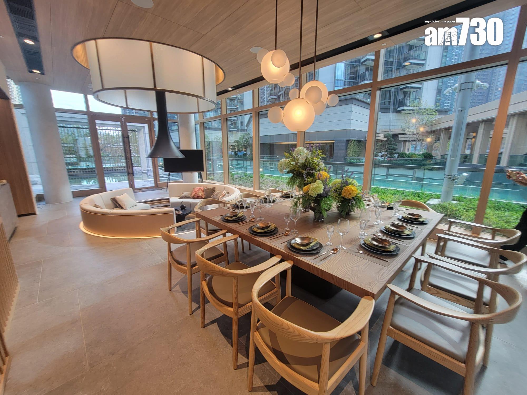 日出康城SEASONS系列會所連園林佔地9.8萬呎 打造8大水主題設施(多圖有片)|將軍澳新盤