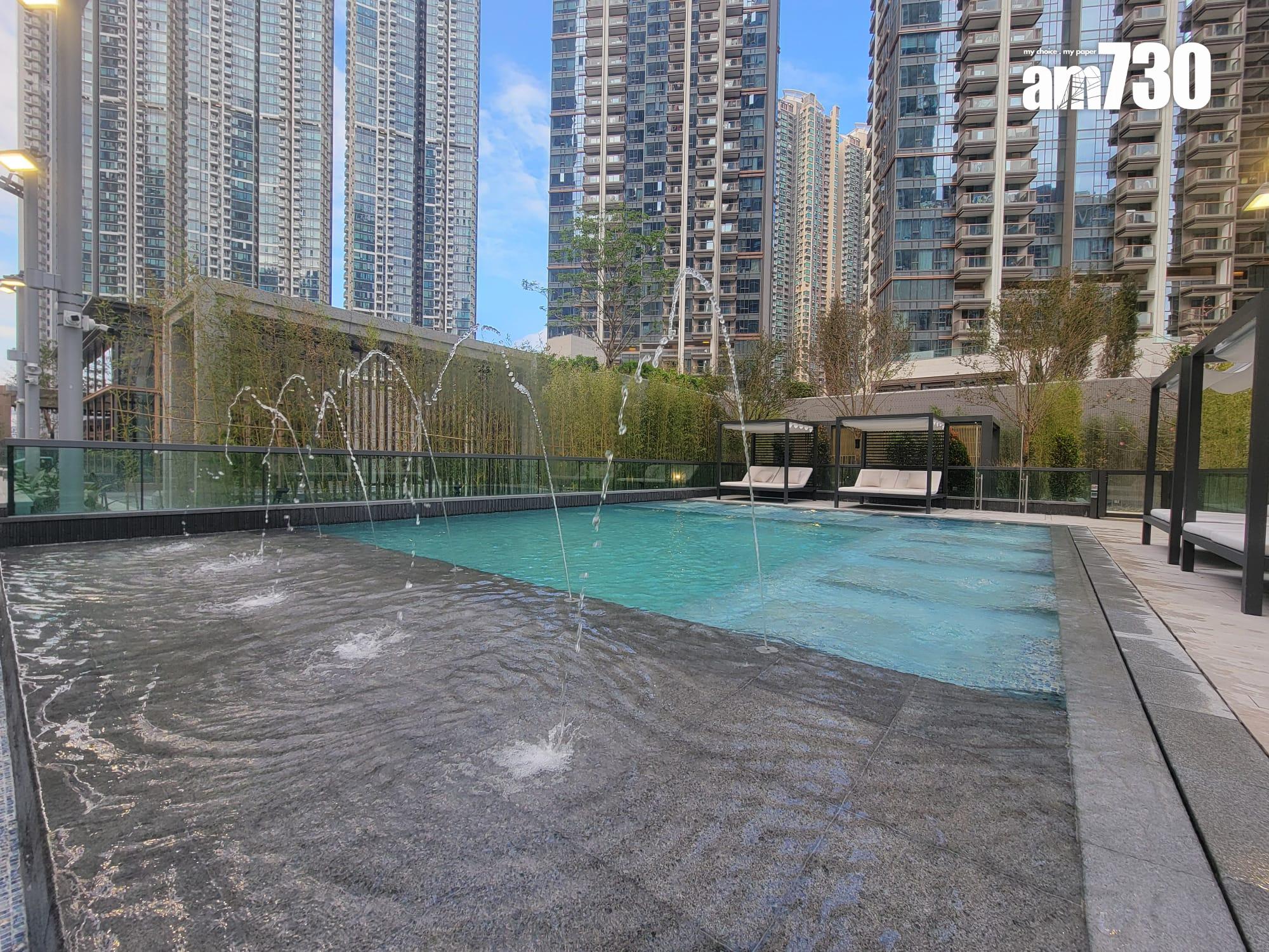 日出康城SEASONS系列會所連園林佔地9.8萬呎 打造8大水主題設施(多圖有片)|將軍澳新盤