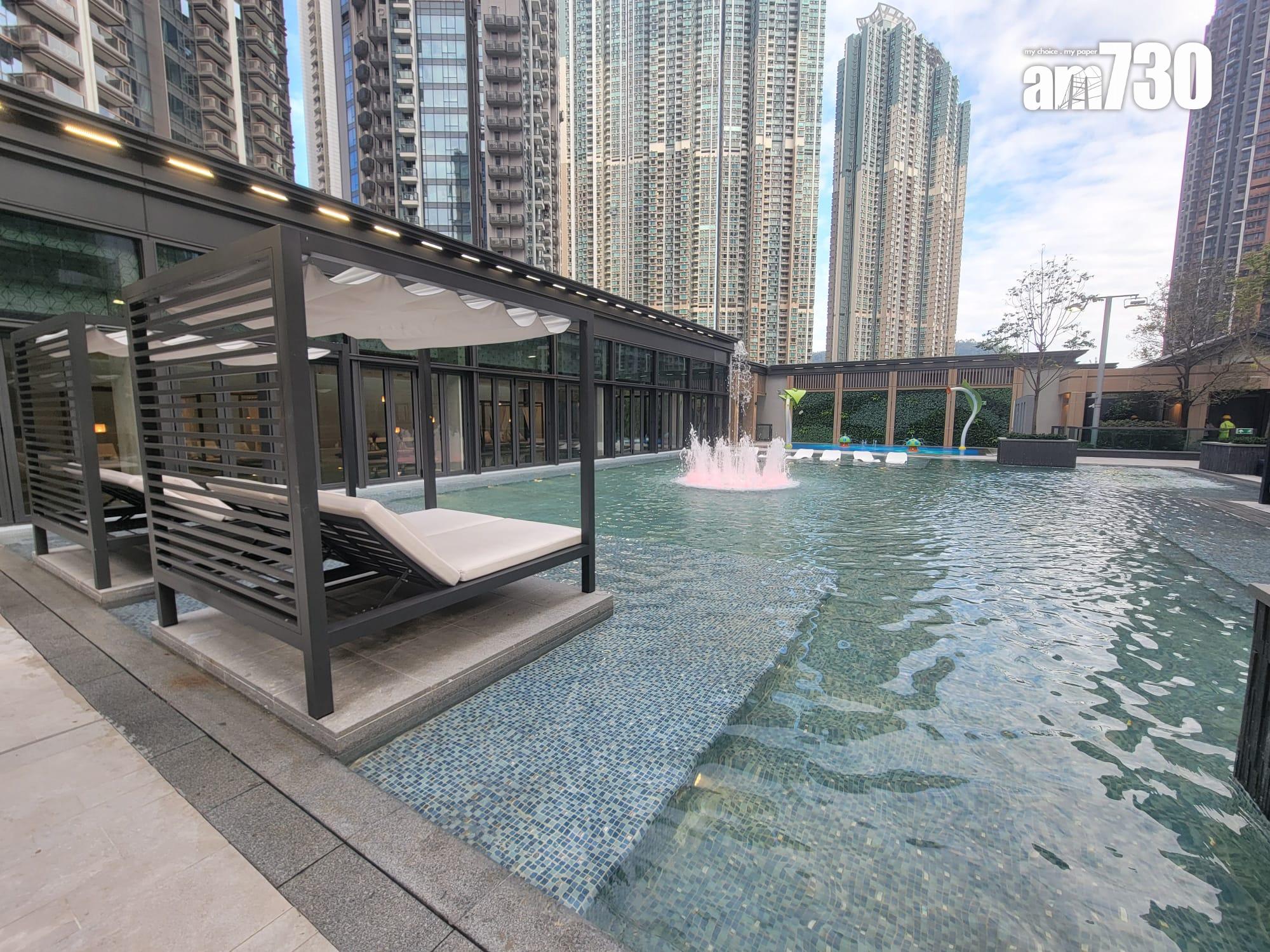 日出康城SEASONS系列會所連園林佔地9.8萬呎 打造8大水主題設施(多圖有片)|將軍澳新盤