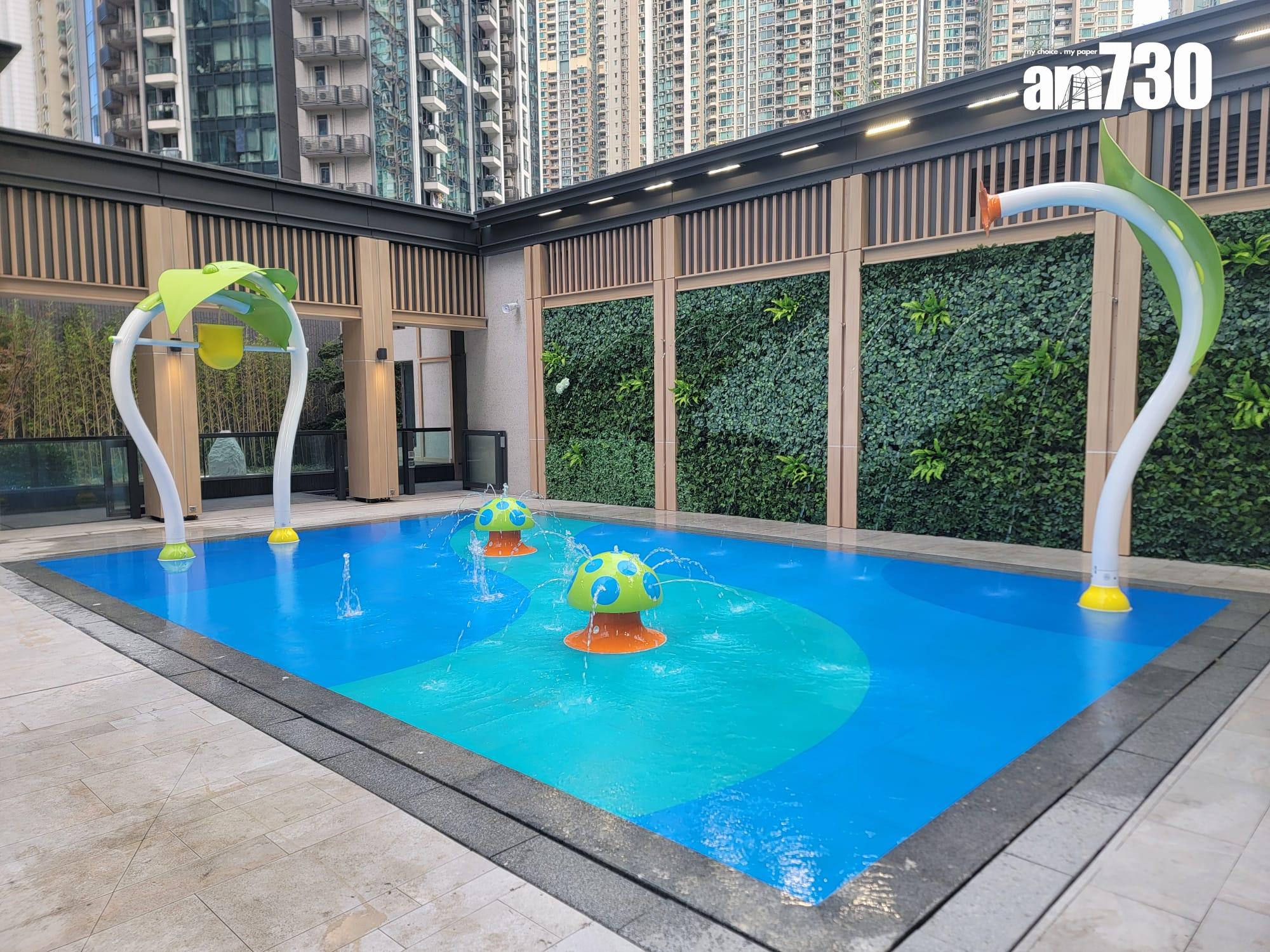 日出康城SEASONS系列會所連園林佔地9.8萬呎 打造8大水主題設施(多圖有片)|將軍澳新盤