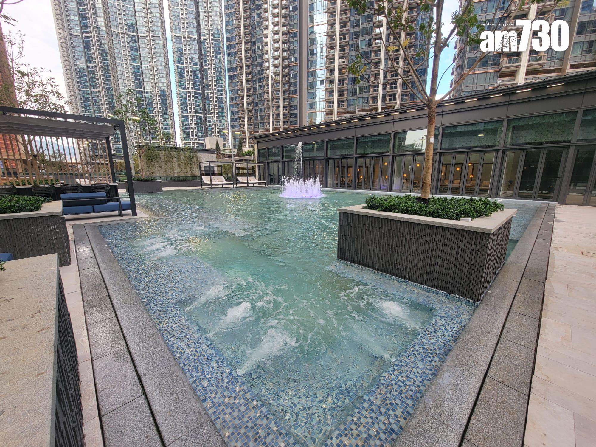 日出康城SEASONS系列會所連園林佔地9.8萬呎 打造8大水主題設施(多圖有片)|將軍澳新盤