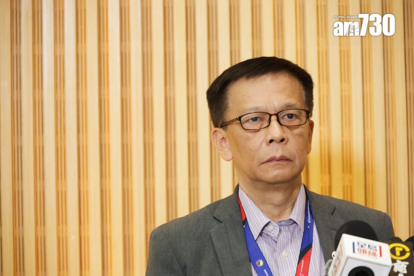 菲律賓移工部部長Hans Leo J. Cacdac表示,菲律賓政府正與香港政府緊密合作,支援受影響外傭及家屬。(吳康琦攝)