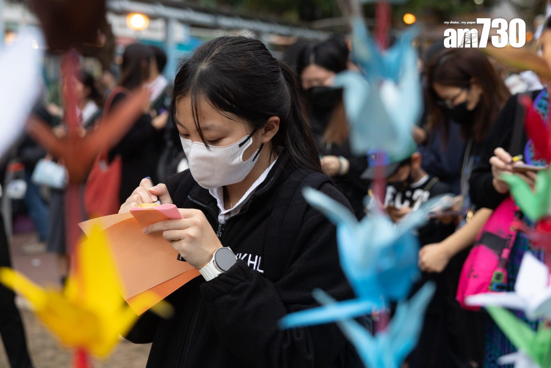 大埔宏福苑五級火,死亡人數增至156人。(蘇文傑攝)