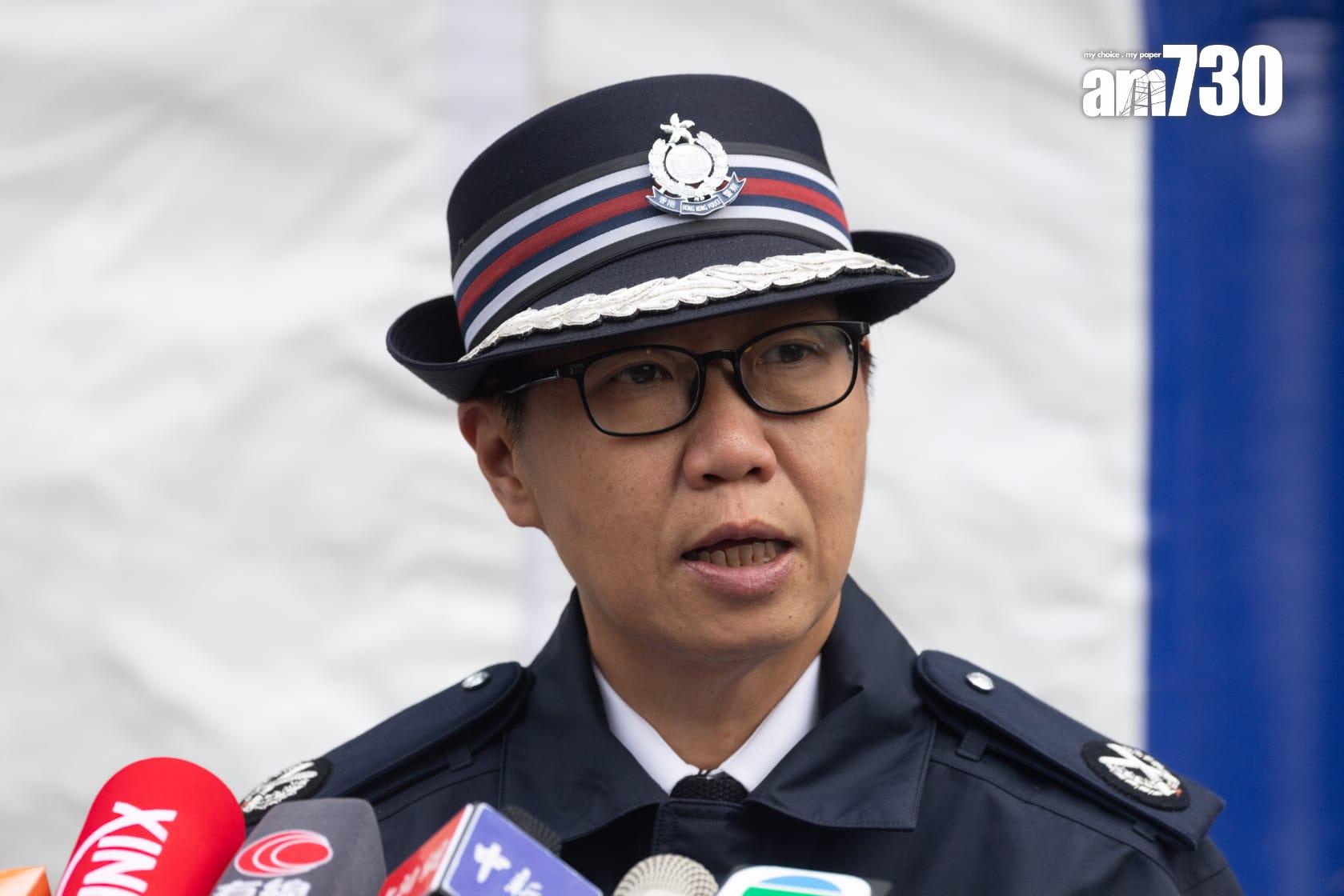 警務處新界北總區指揮官林敏嫻。(蘇文傑攝)