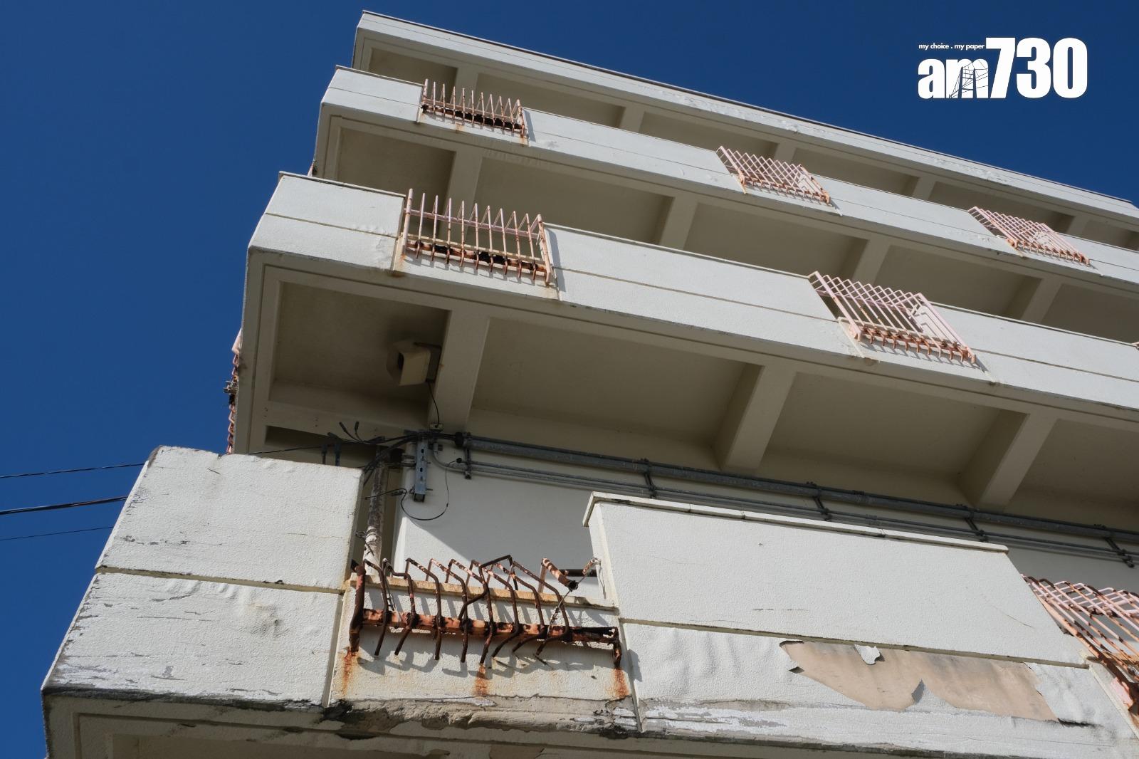 日本311地震遺址的仙台市台荒濱小學校舍。(《am730》記者攝)