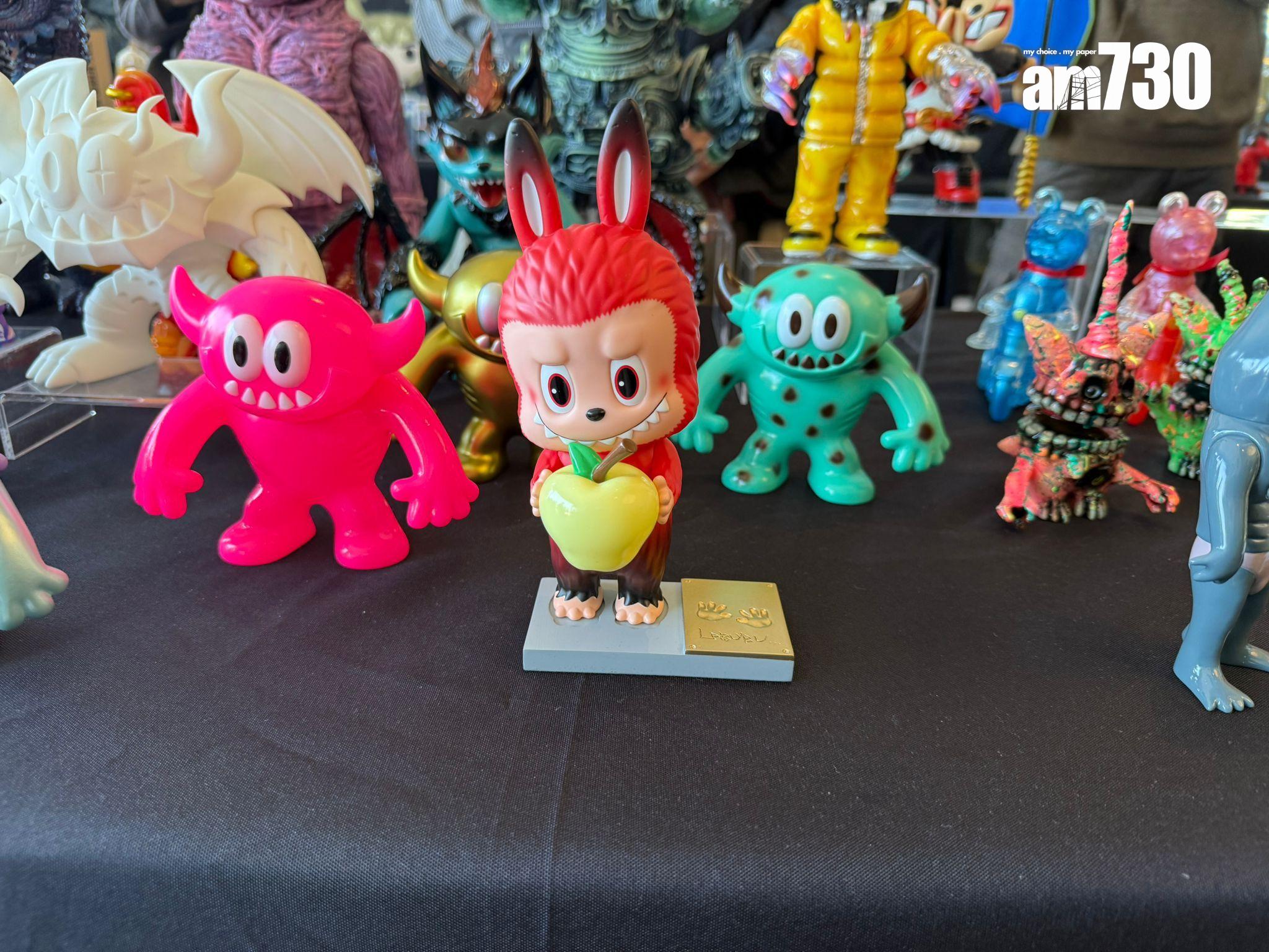 Amazing Toy Show匯聚過百玩具品牌。(本報攝)