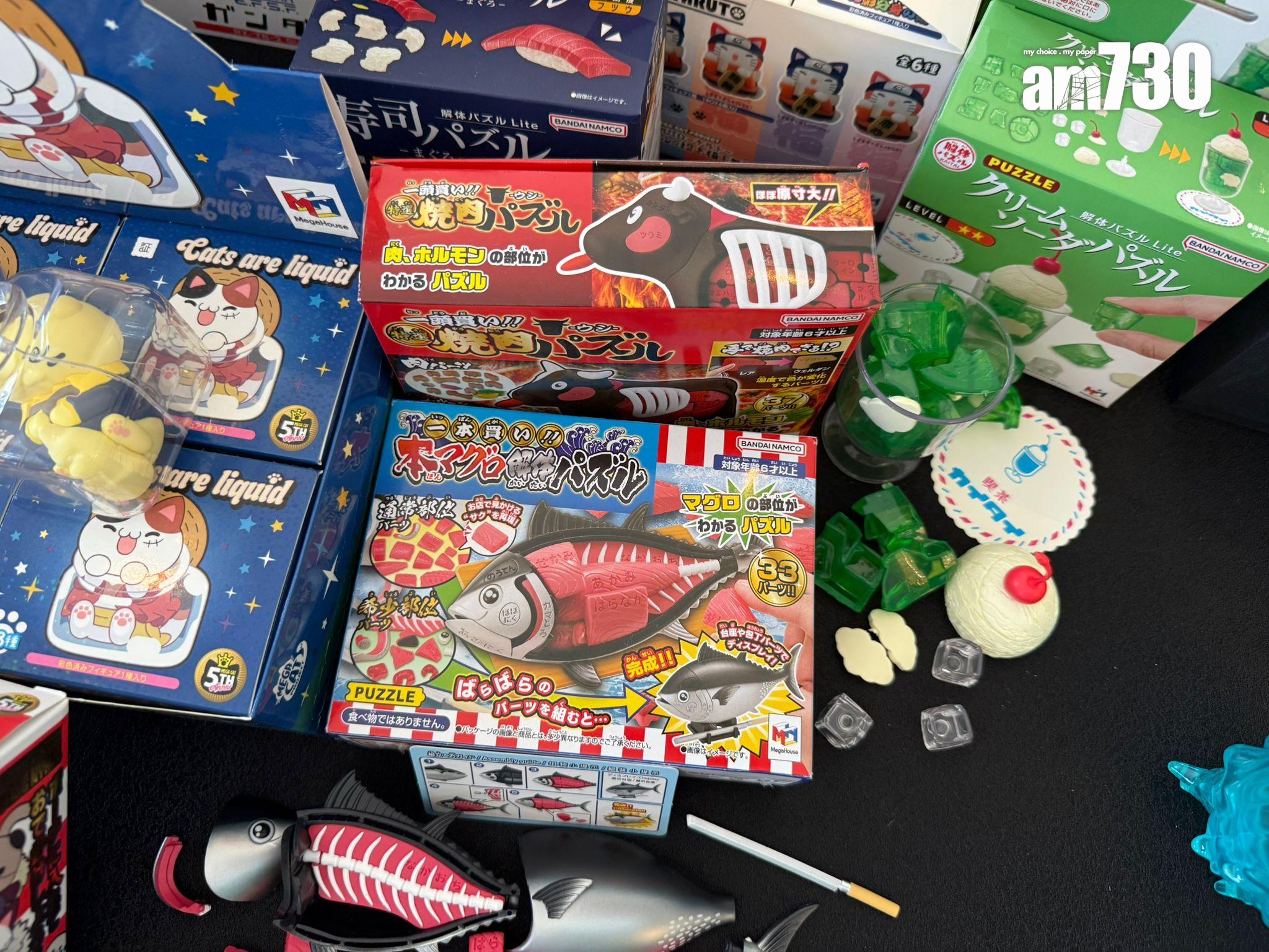 Amazing Toy Show匯聚過百玩具品牌。(本報攝)