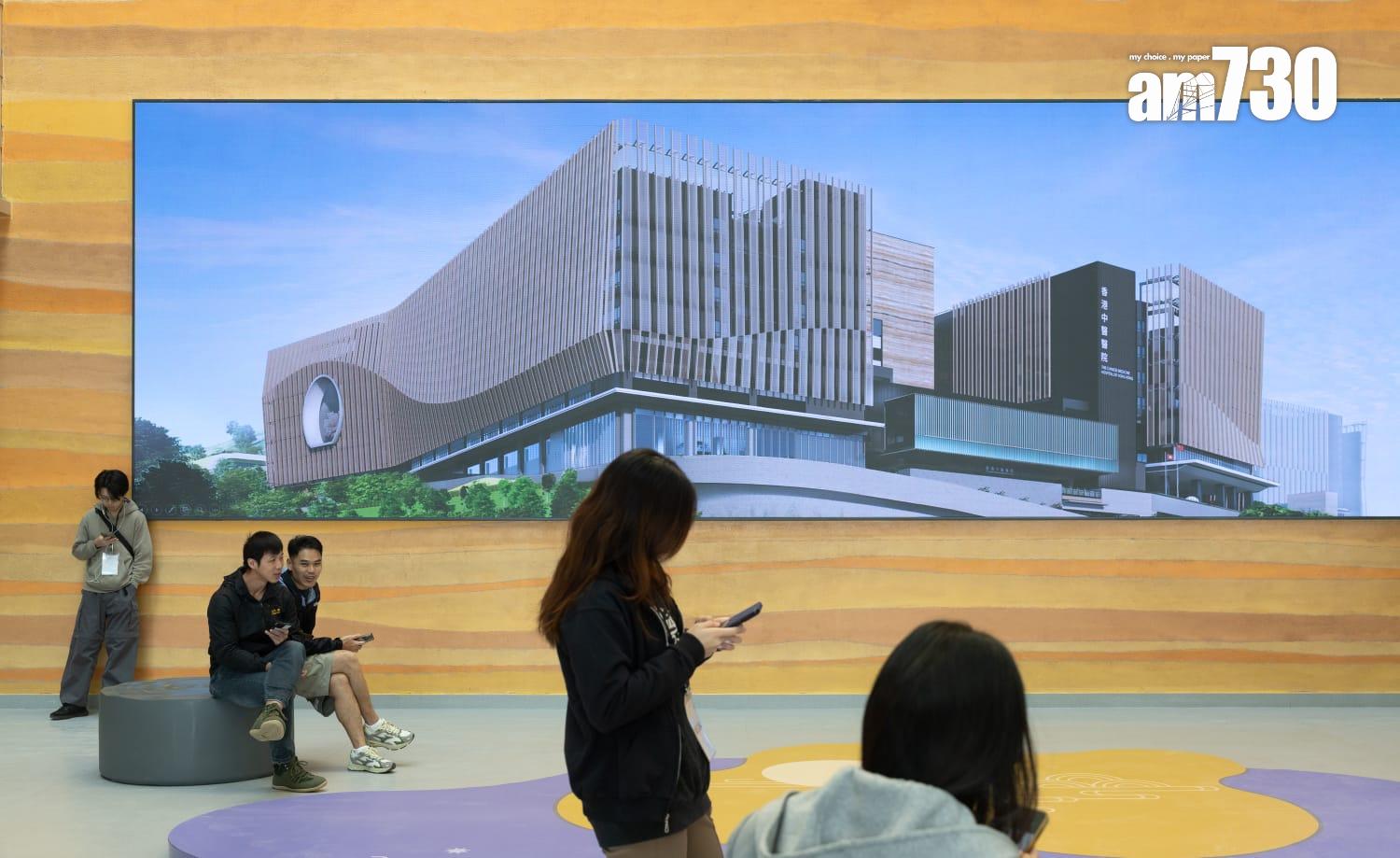 中醫醫院今起分階段投入服務。(蘇文傑攝)