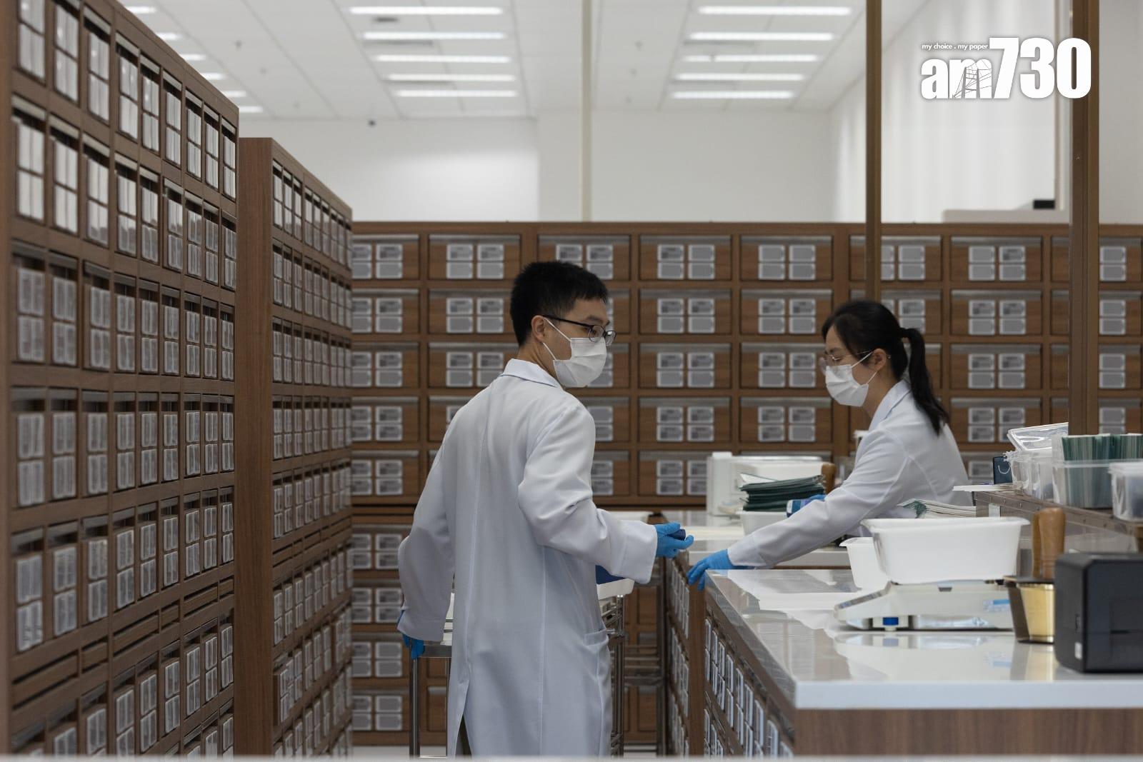 中醫醫院今起分階段投入服務。(蘇文傑攝)