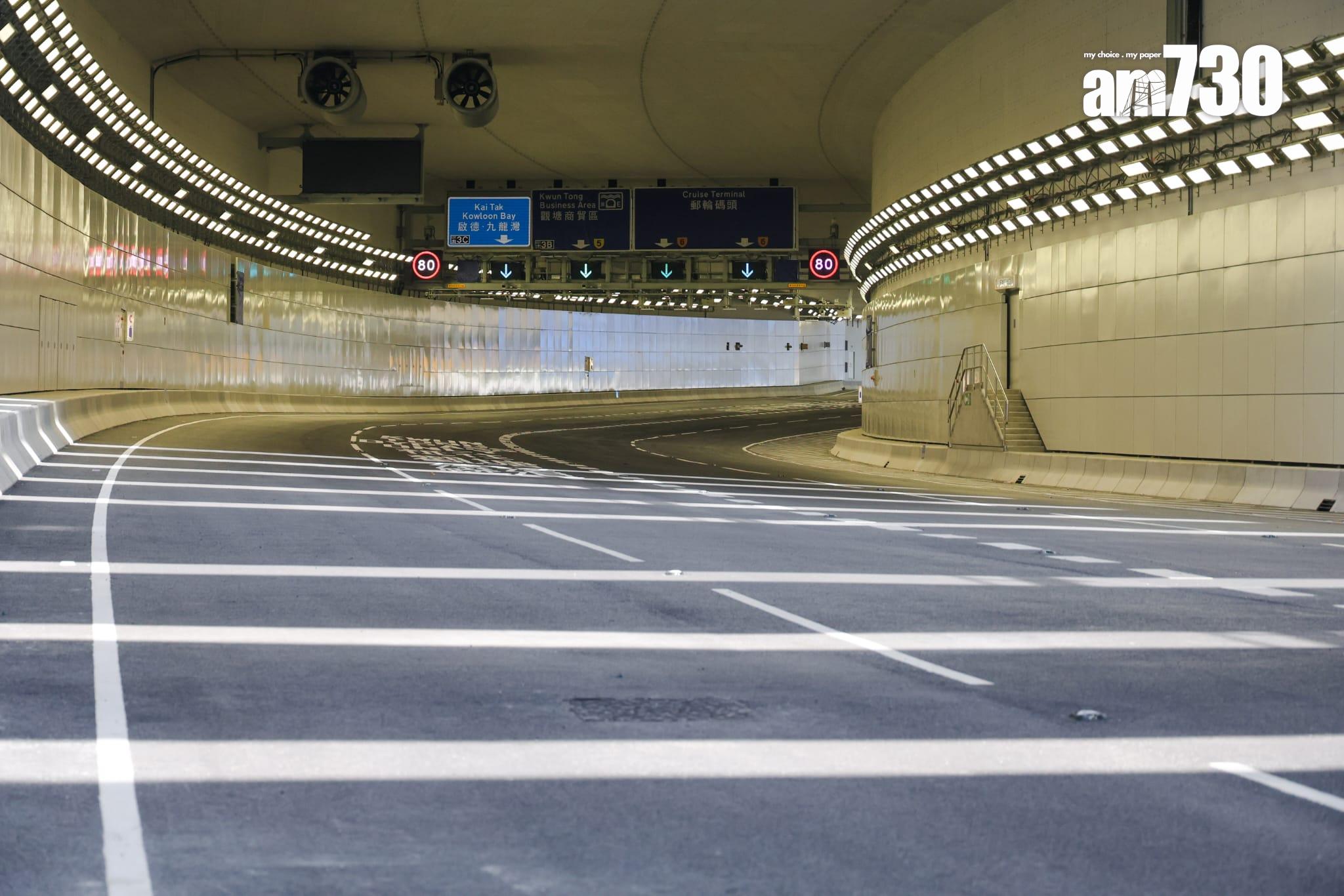 中九龍繞道油麻地段本月21日開通。(周令知攝)