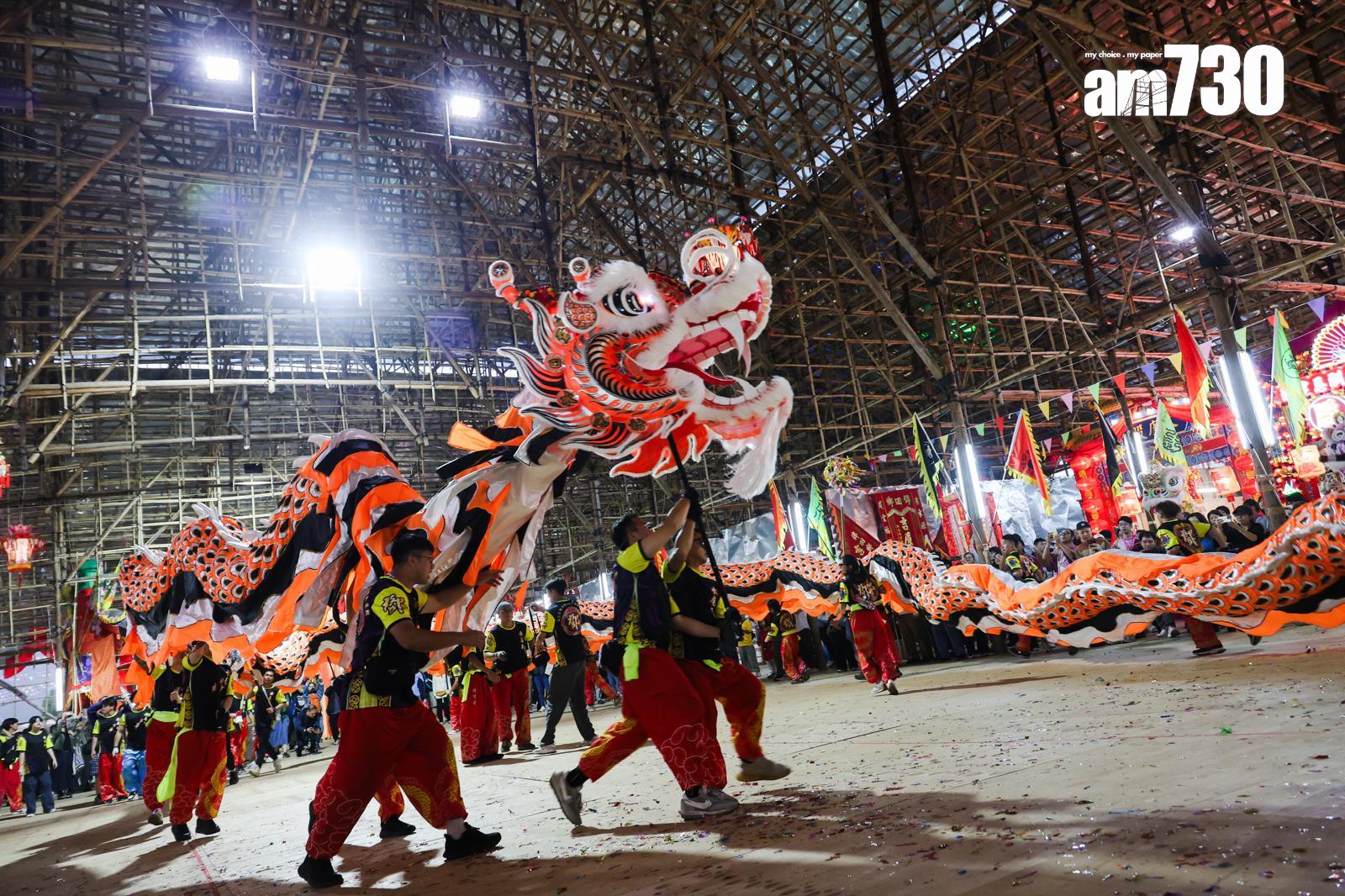 錦田鄉酬恩建醮巨型戲棚需60日搭建 《健力士》認證全球最大臨時竹構祭壇