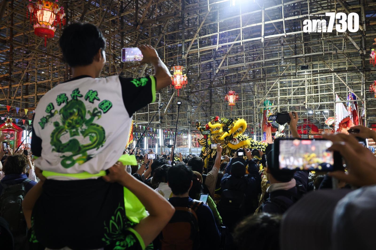 錦田鄉酬恩建醮巨型戲棚需60日搭建 《健力士》認證全球最大臨時竹構祭壇