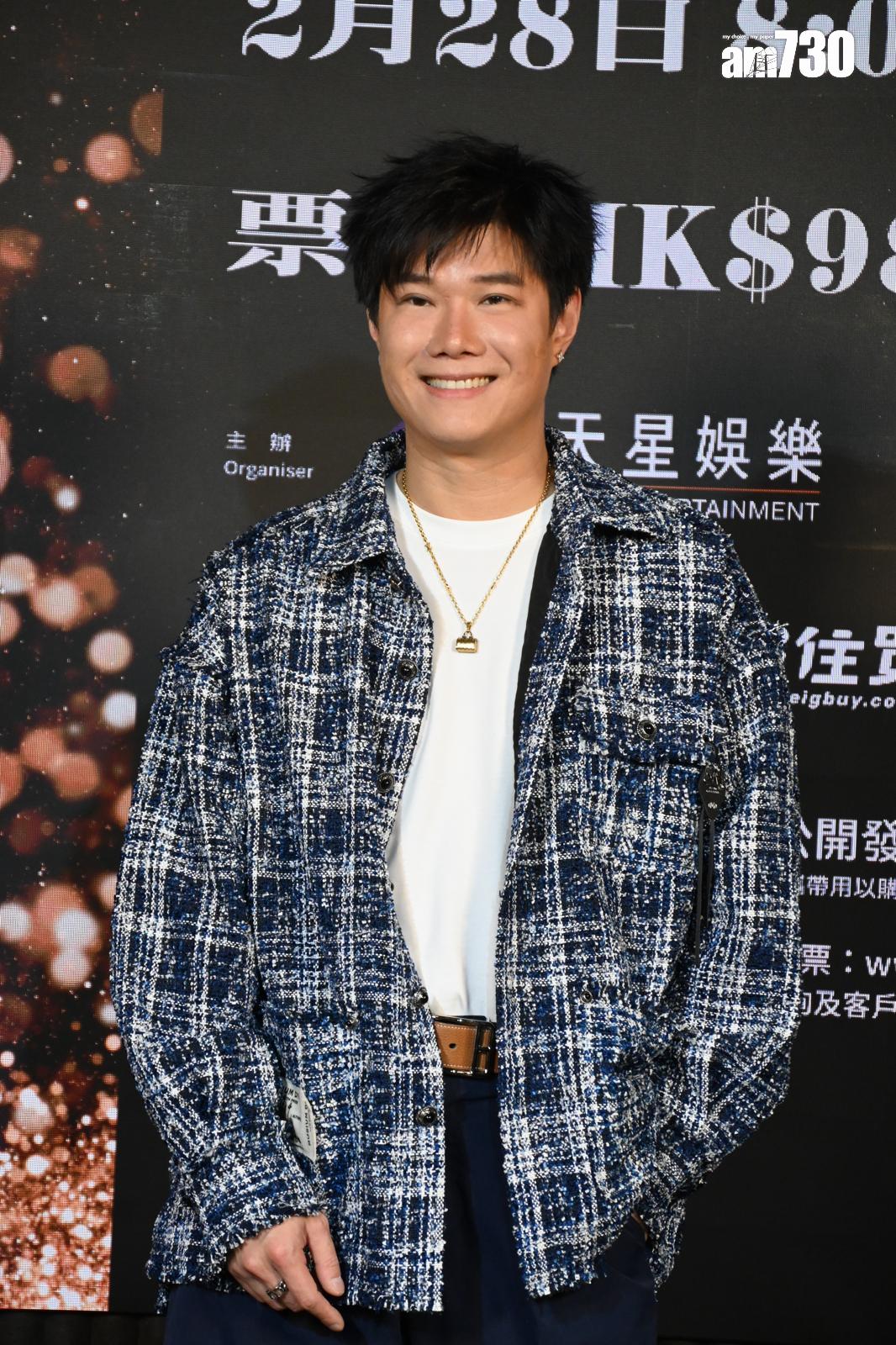 張與辰表示現在要少吃他最愛的燒肉。(娛樂組攝)