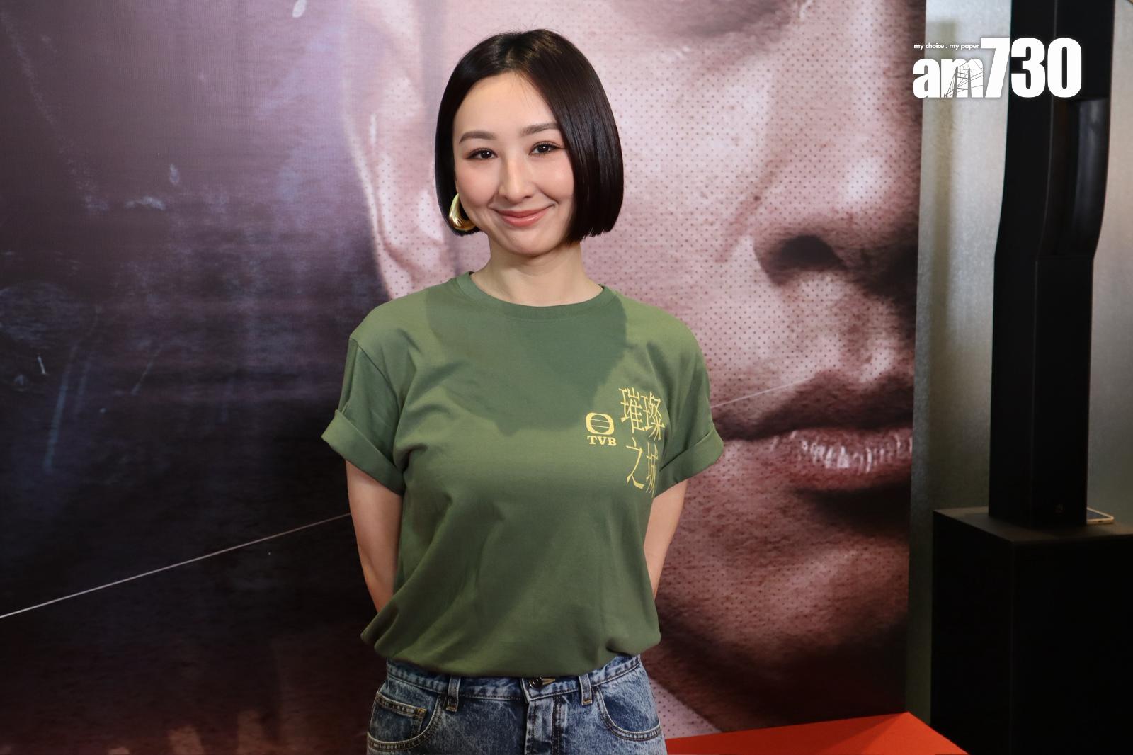 高LIng為角色將頭髮修短。(娛樂組攝)