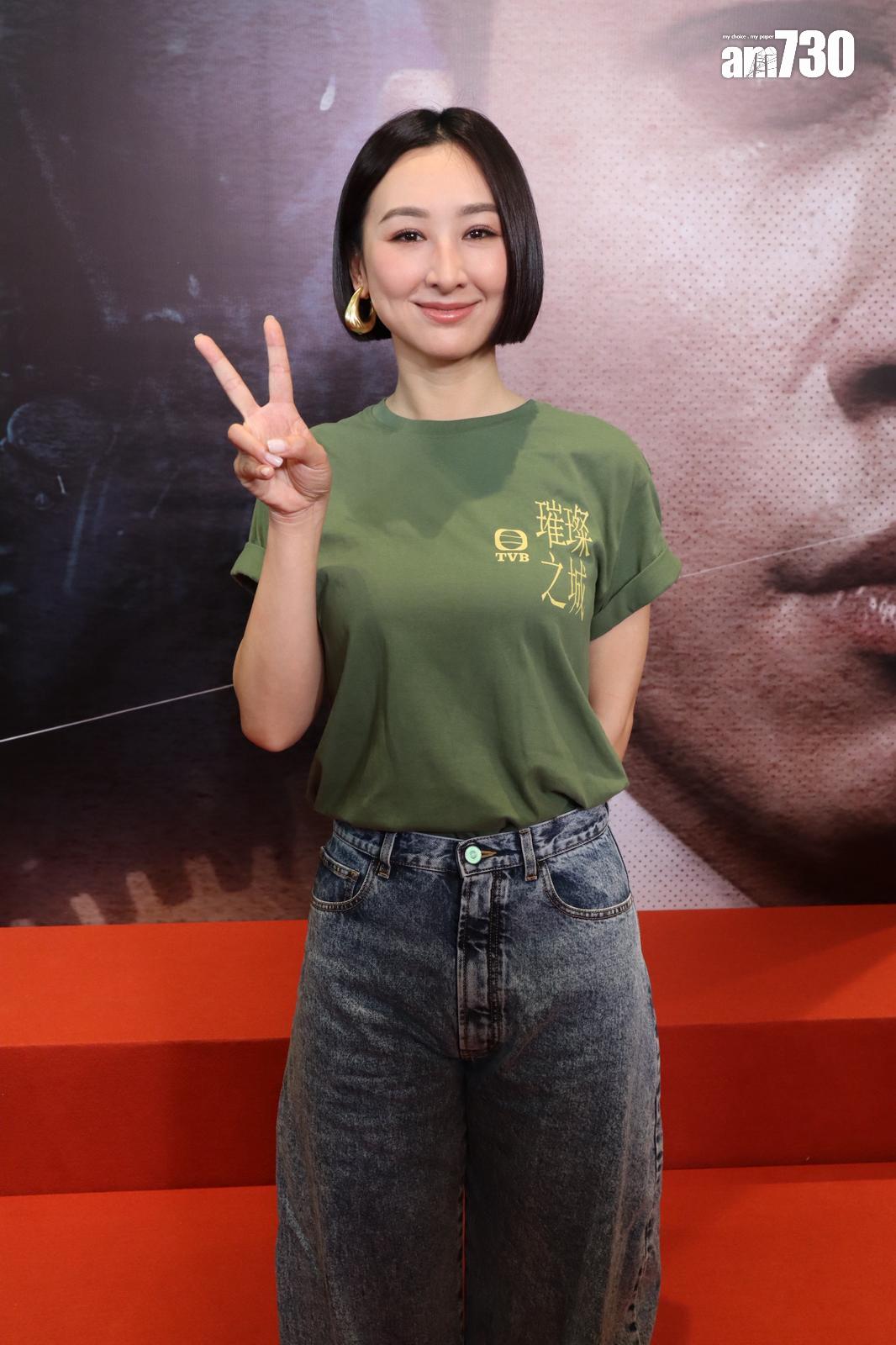 高LIng為角色將頭髮修短。(娛樂組攝)