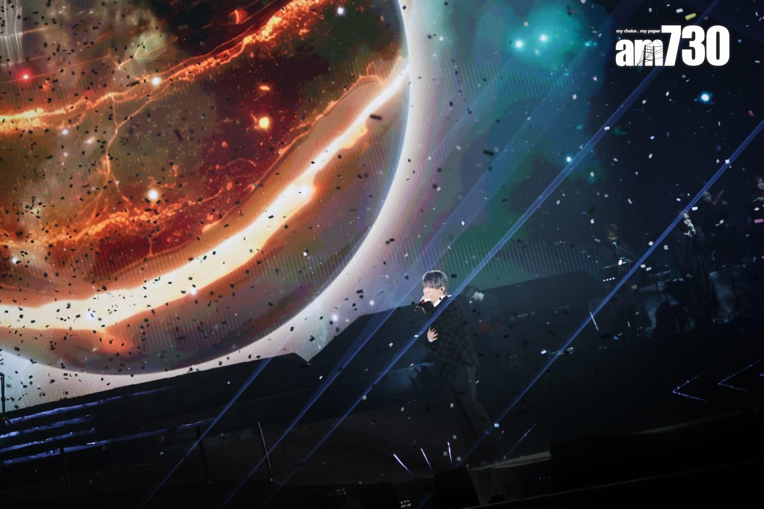 姜濤《“LAVA” LIVE 2025》頭場。(娛樂組攝)