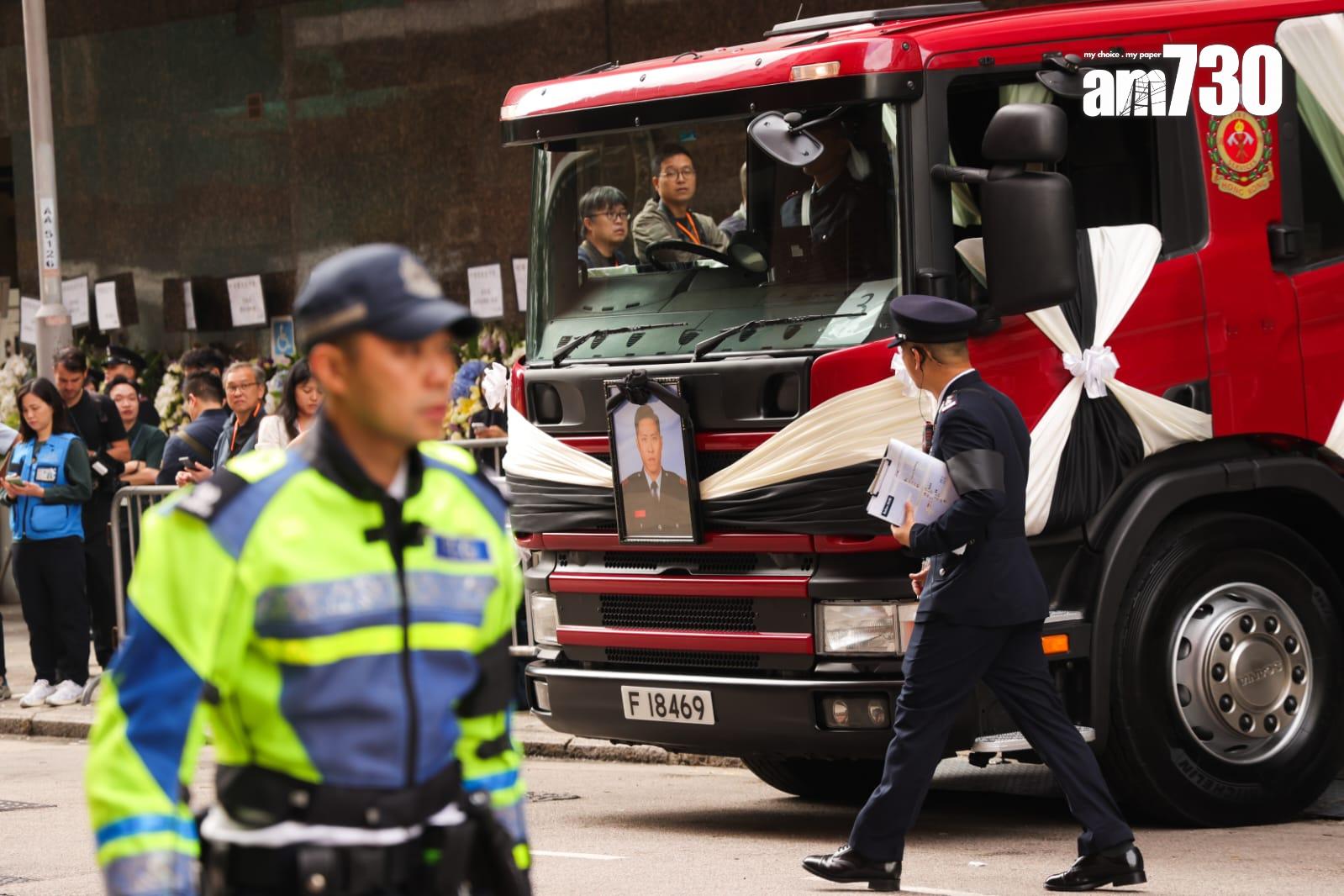 殉職消防員何偉豪長眠浩園。