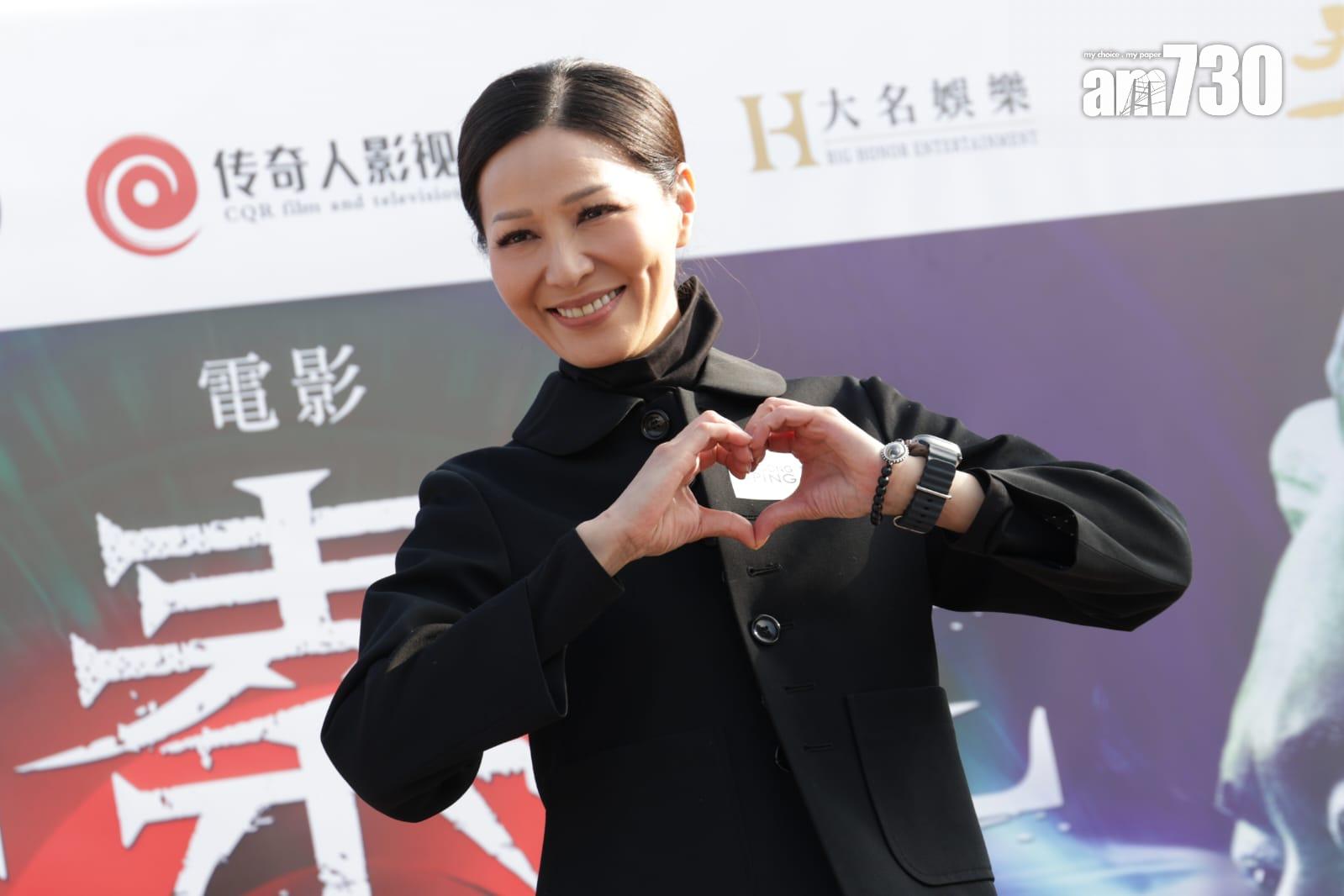 滕麗名在《尋秦記》電影版再演「善柔」,形容角色依然有情有義。(吳康琦攝)