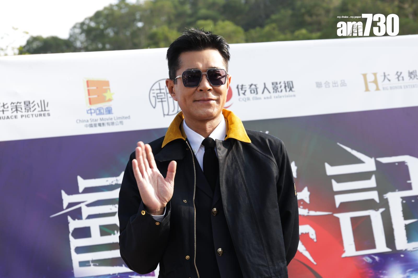 古天樂對於電影版《尋秦記》再掀重溫劇集的熱潮,大感神奇。(吳康琦攝)