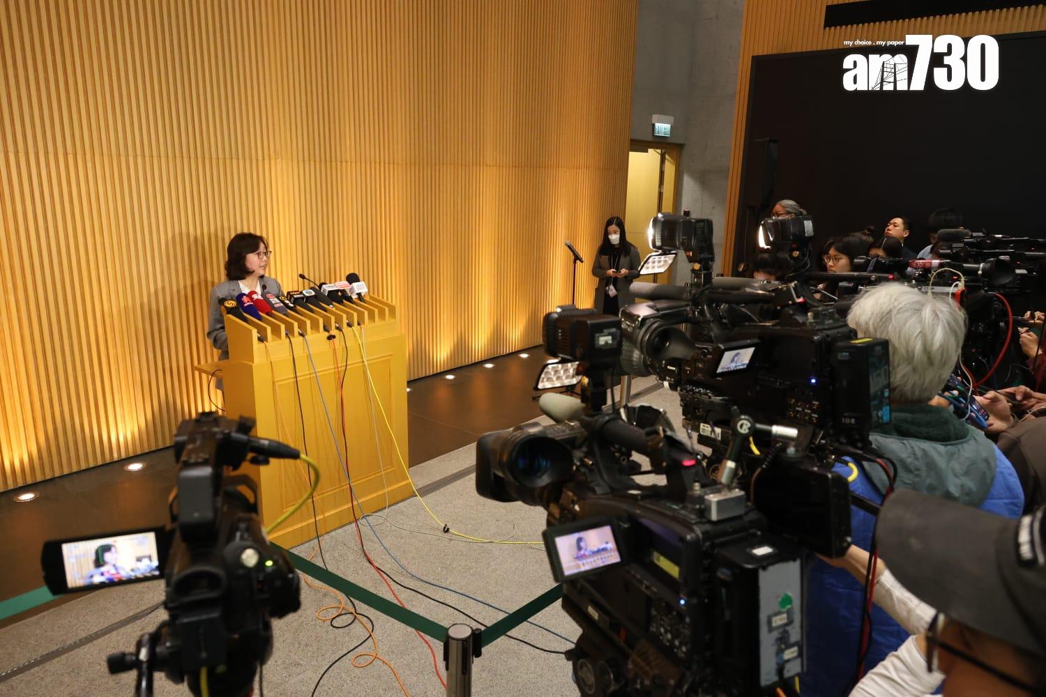 甯漢豪指下季賣地計劃推2幅住宅地共670伙,全年供應超標約兩成。(鍾式明攝)