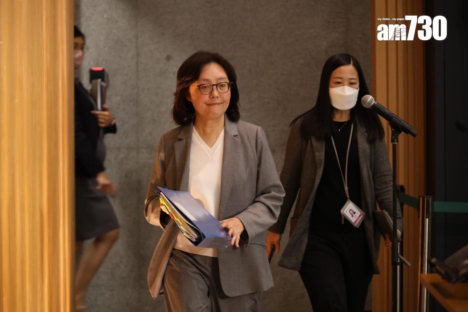 甯漢豪指下季賣地計劃推2幅住宅地共670伙,全年供應超標約兩成。(鍾式明攝)