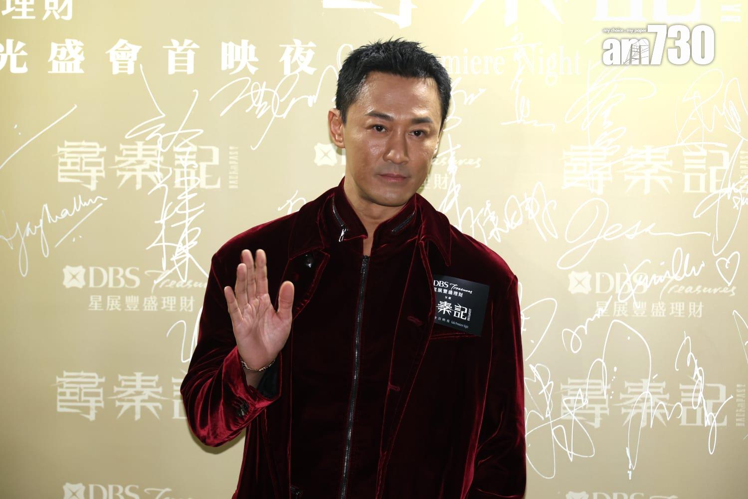 林峯透露電影後期需要補拍。(林俊源攝)