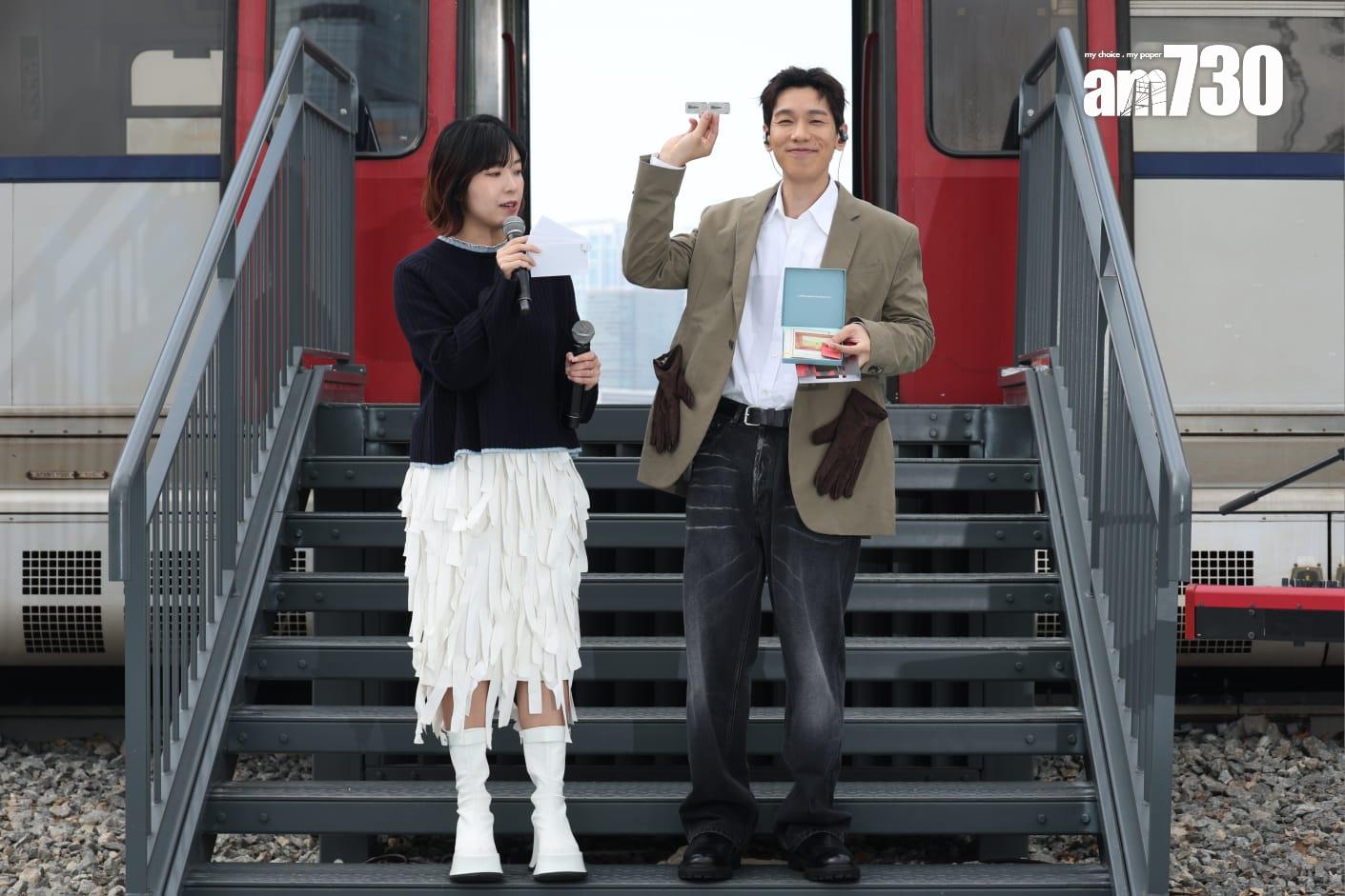 Phil 今日(18日)出席新專輯發布會。(周令知攝)