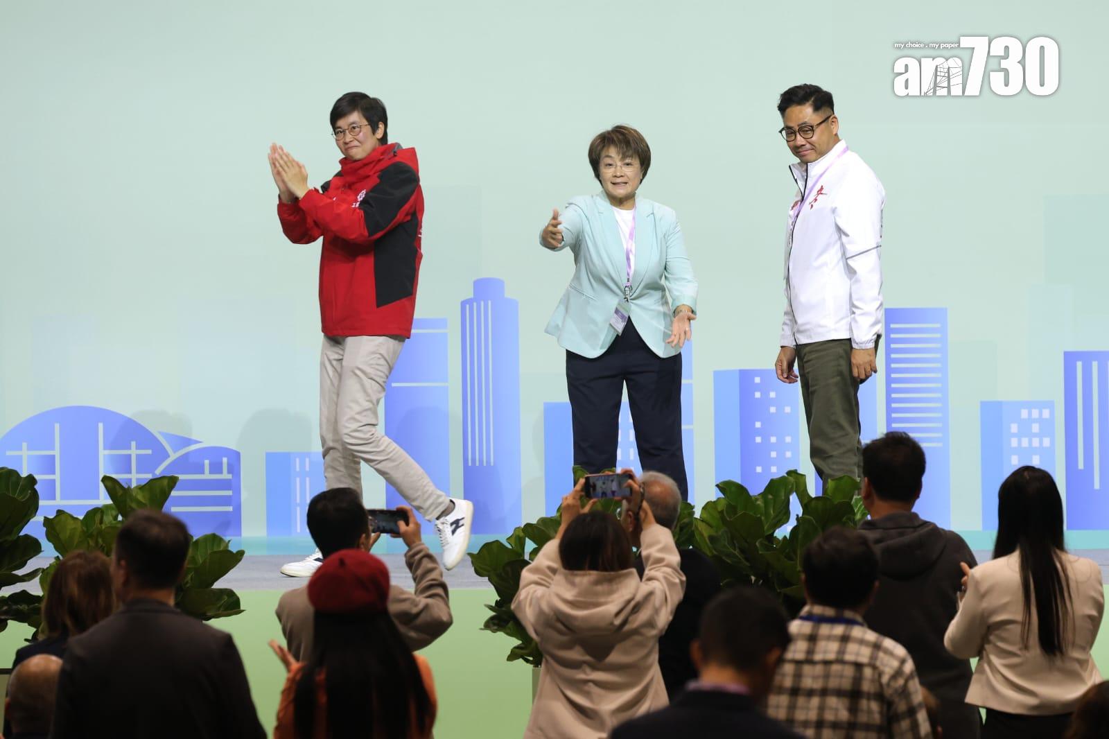 方國珊六度參選,晉身議會兼成直選票后(林俊源攝)