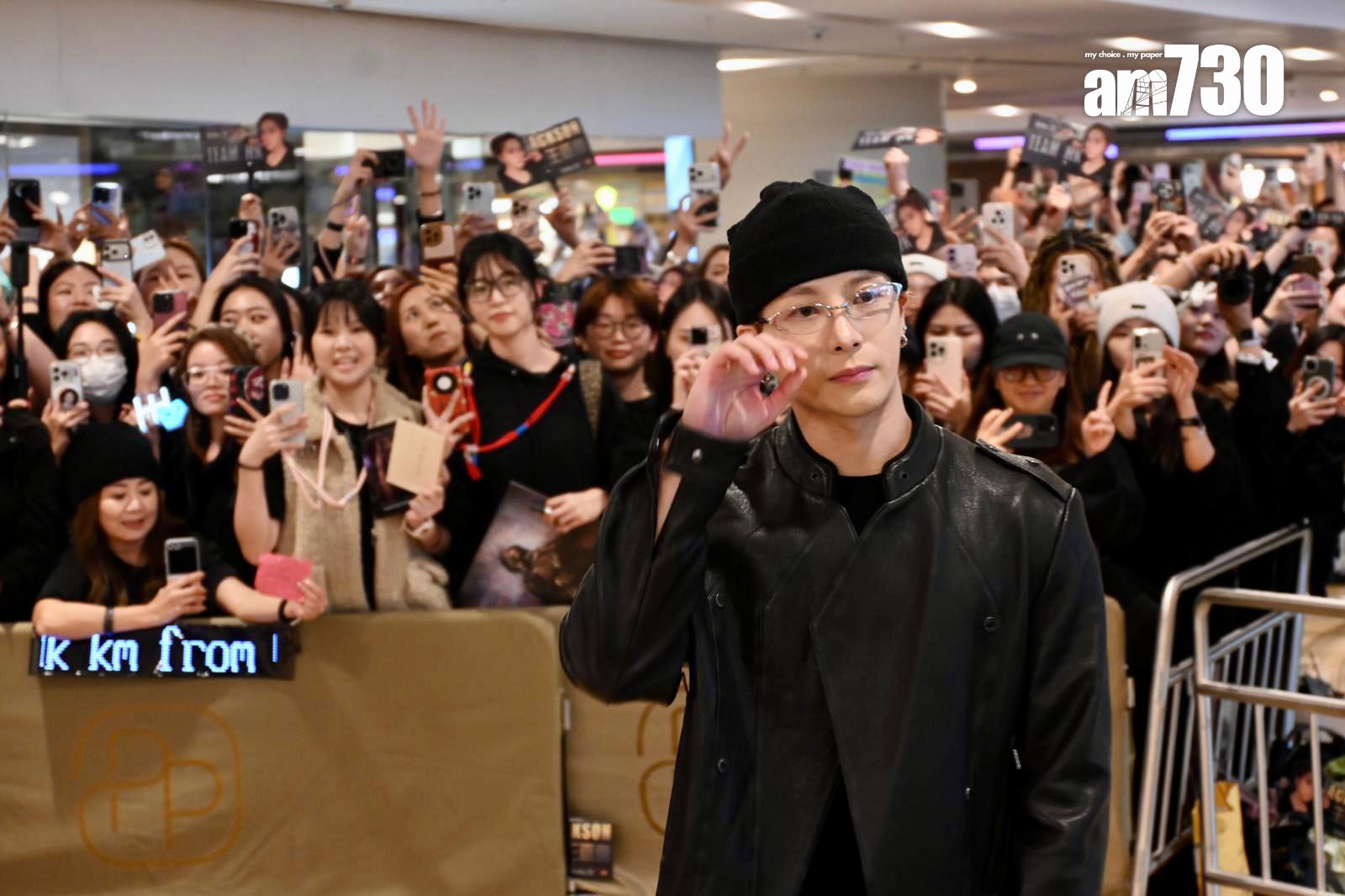 王嘉爾說想帶幾位自己很欣賞的香港歌手到北美開show。(娛樂組攝)