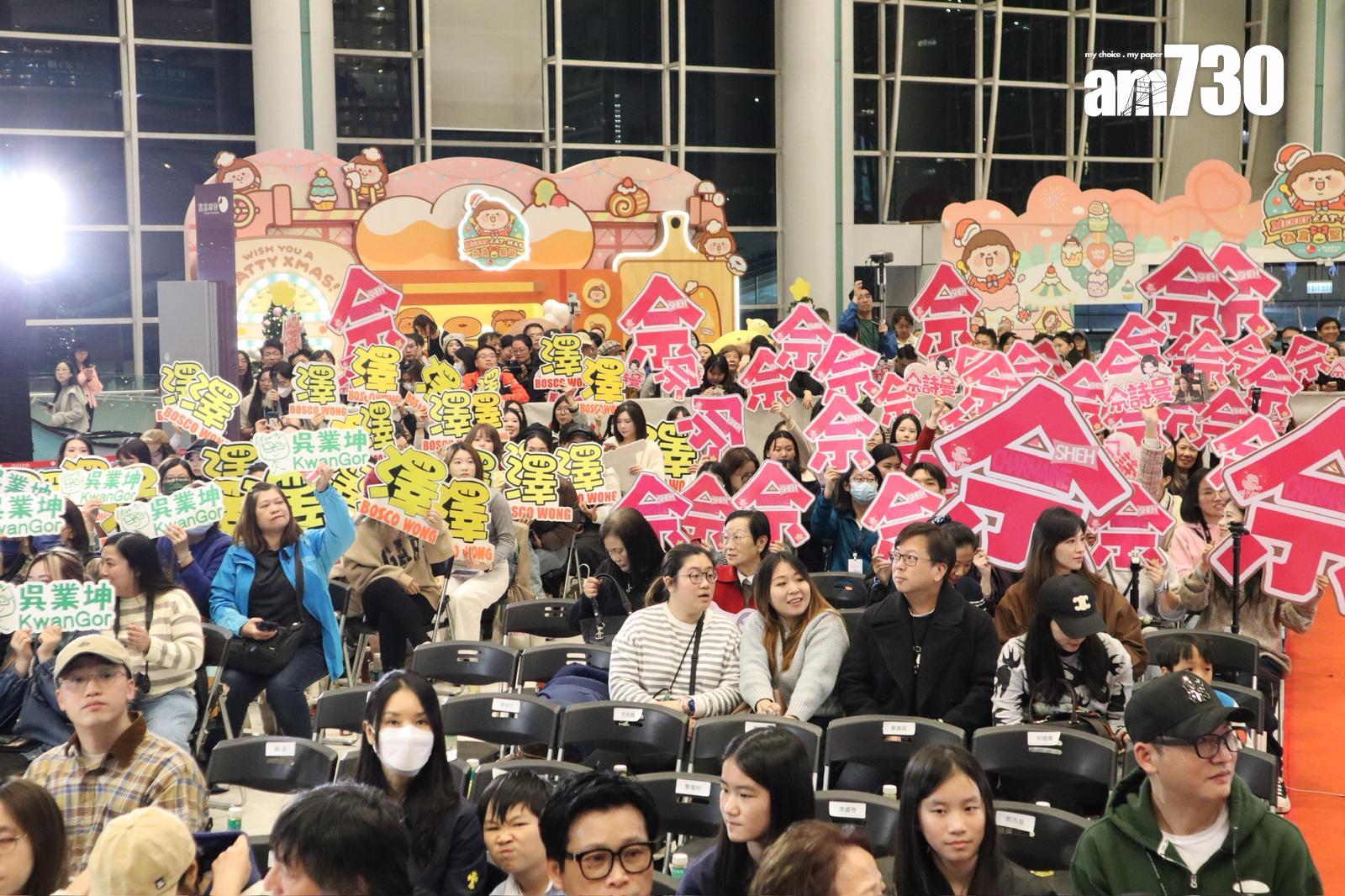 台慶劇《新聞女王2》宣傳活動。(娛樂組攝)