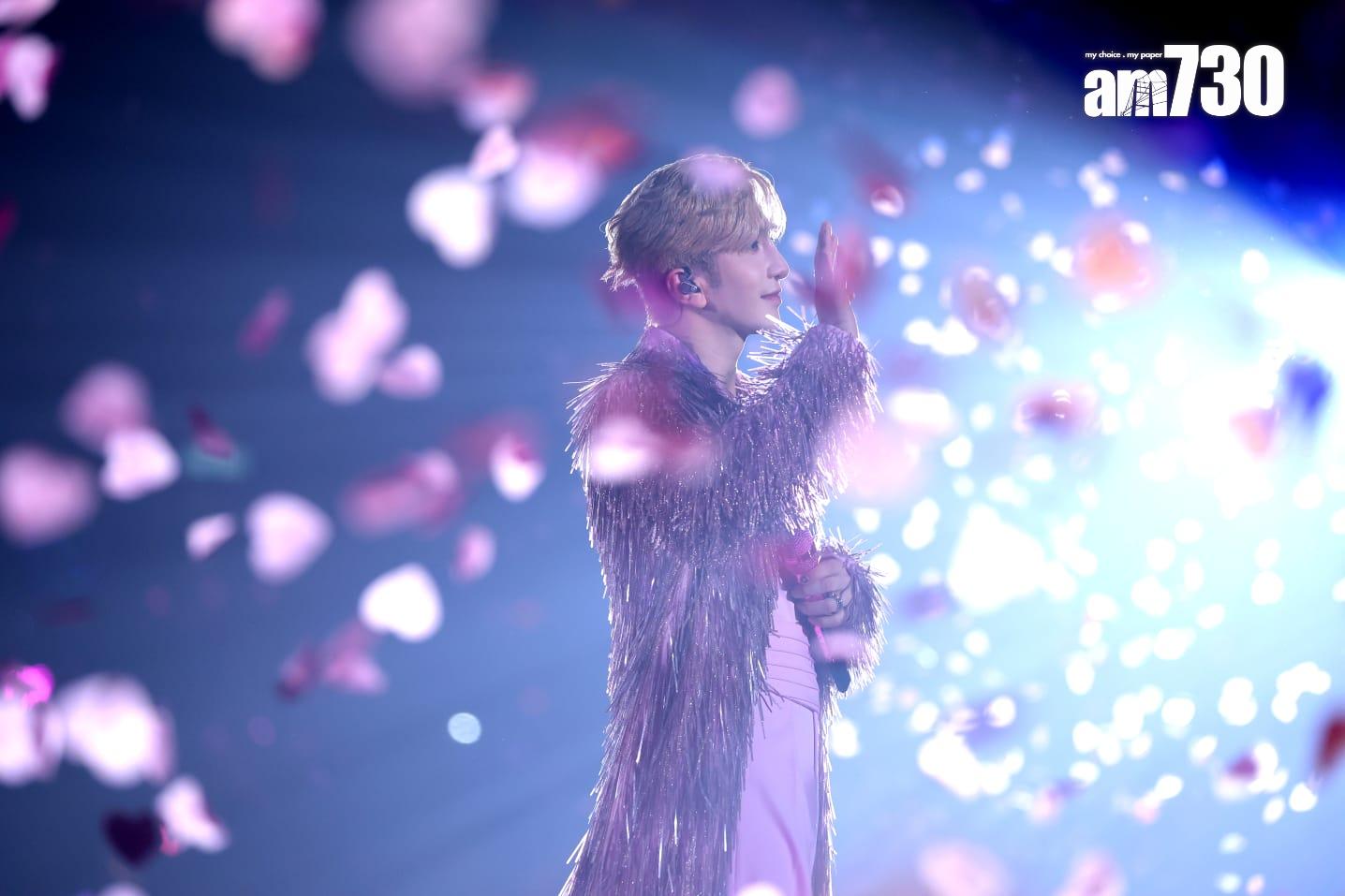 《ANSON LO "KINGDOM" LIVE 2025》尾場。(林俊源攝)