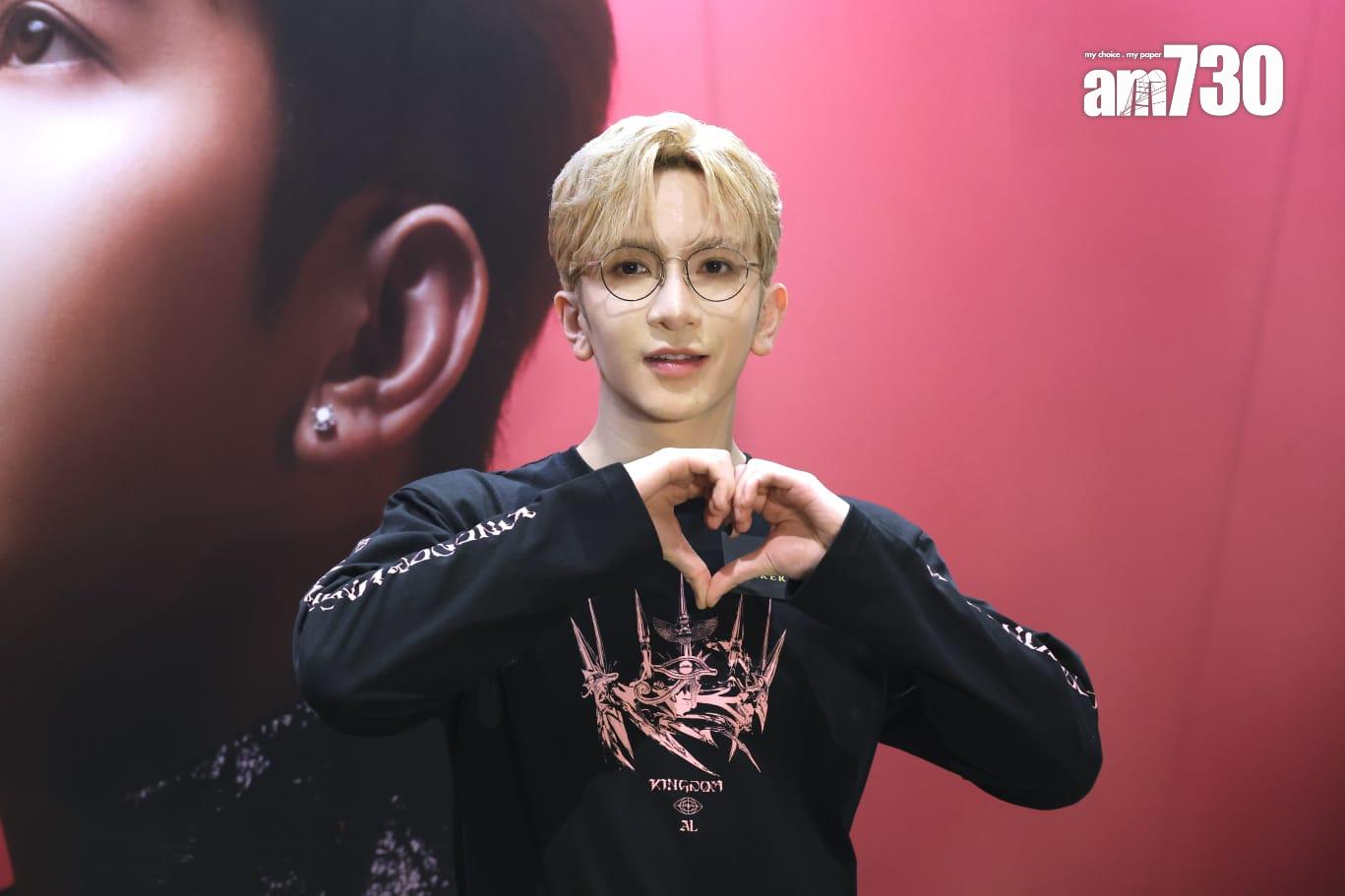 Anson Lo完成5場演唱會後受訪,直認唱歌方面表現未夠好。(林俊源攝)