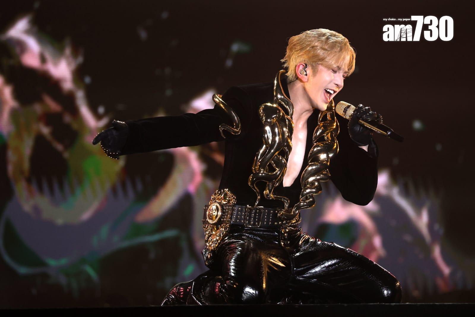 《ANSON LO "KINGDOM" LIVE 2025》尾場。(林俊源攝)