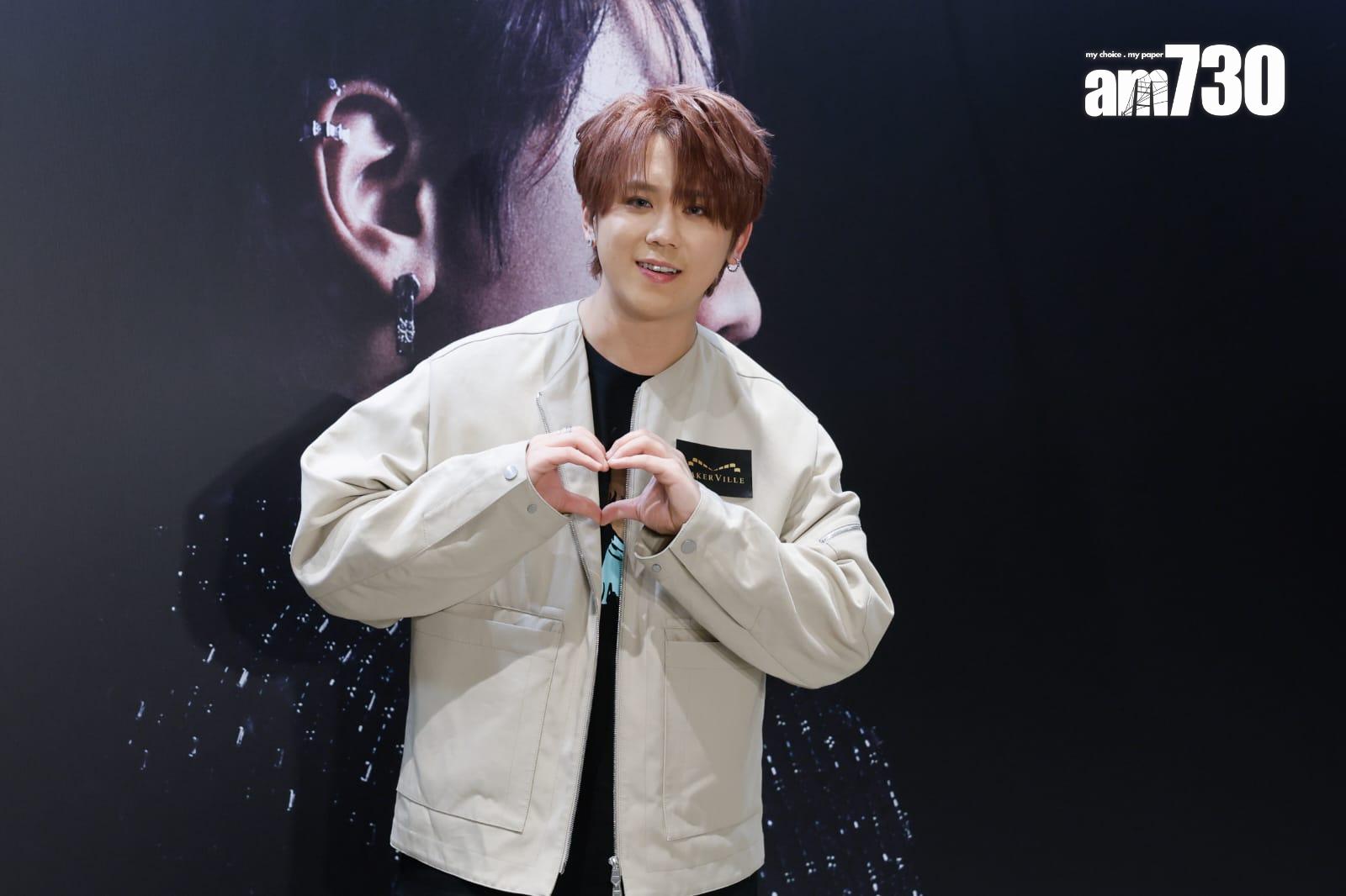 姜濤宣布3月將展開世界巡迴演出,首站為英國。(蘇文傑攝)