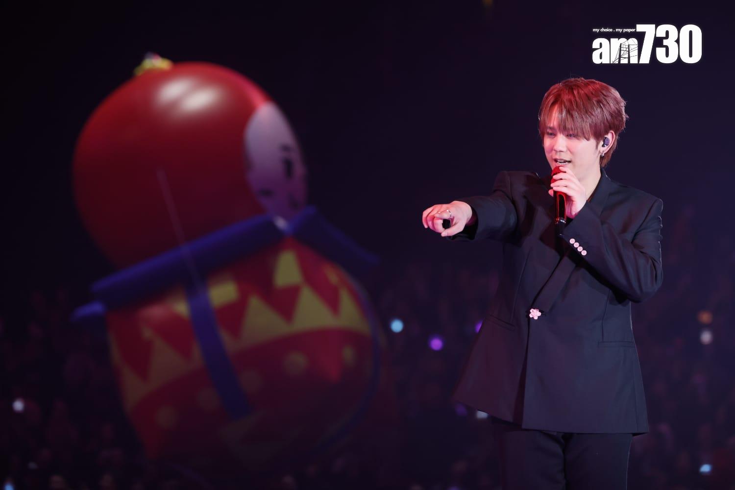 姜濤《LAVA” LIVE 2025》演唱會尾場。(蘇文傑攝)