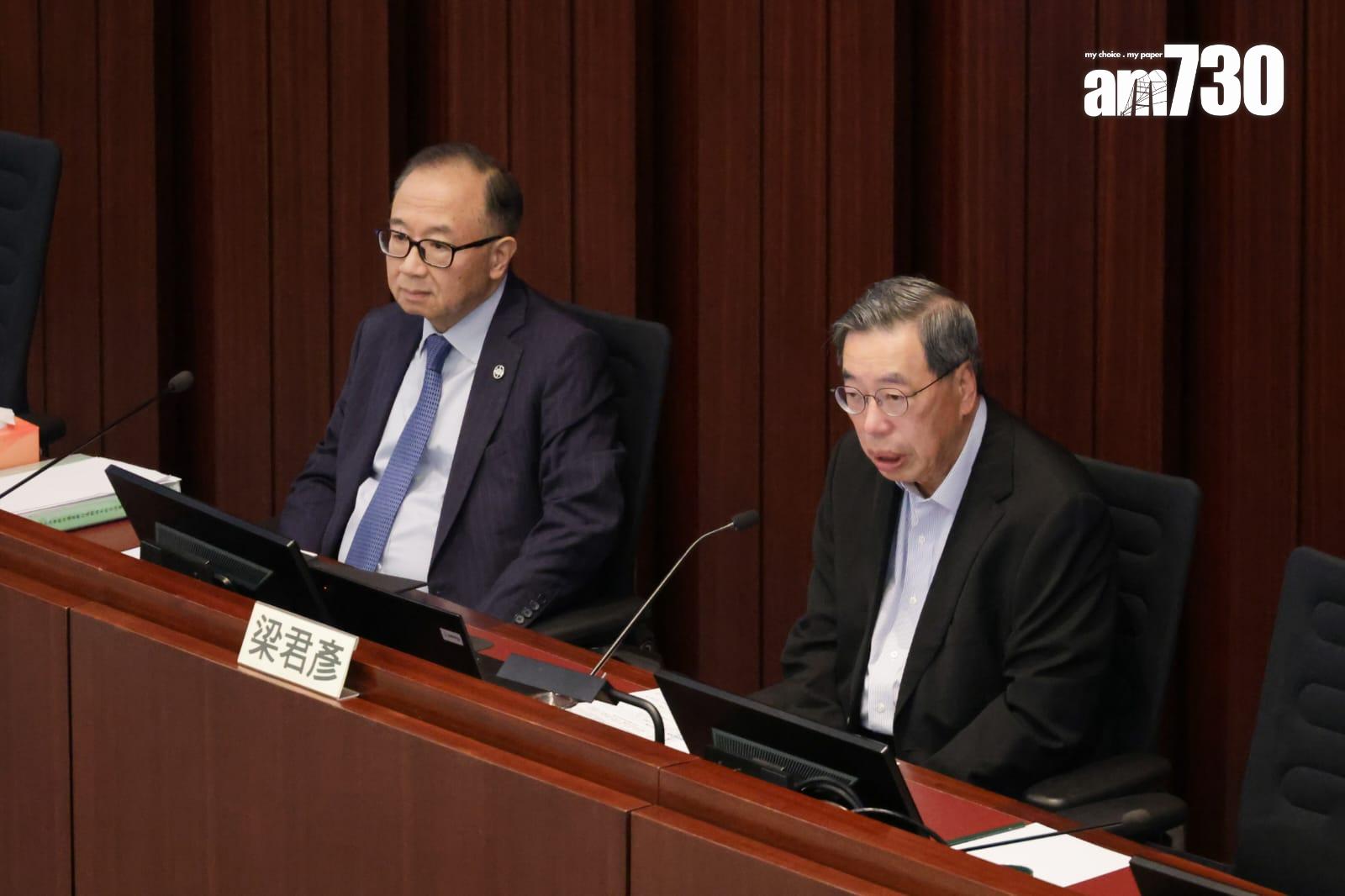 立法會主席梁君彥向候任議員分享經驗(吳康琦攝)