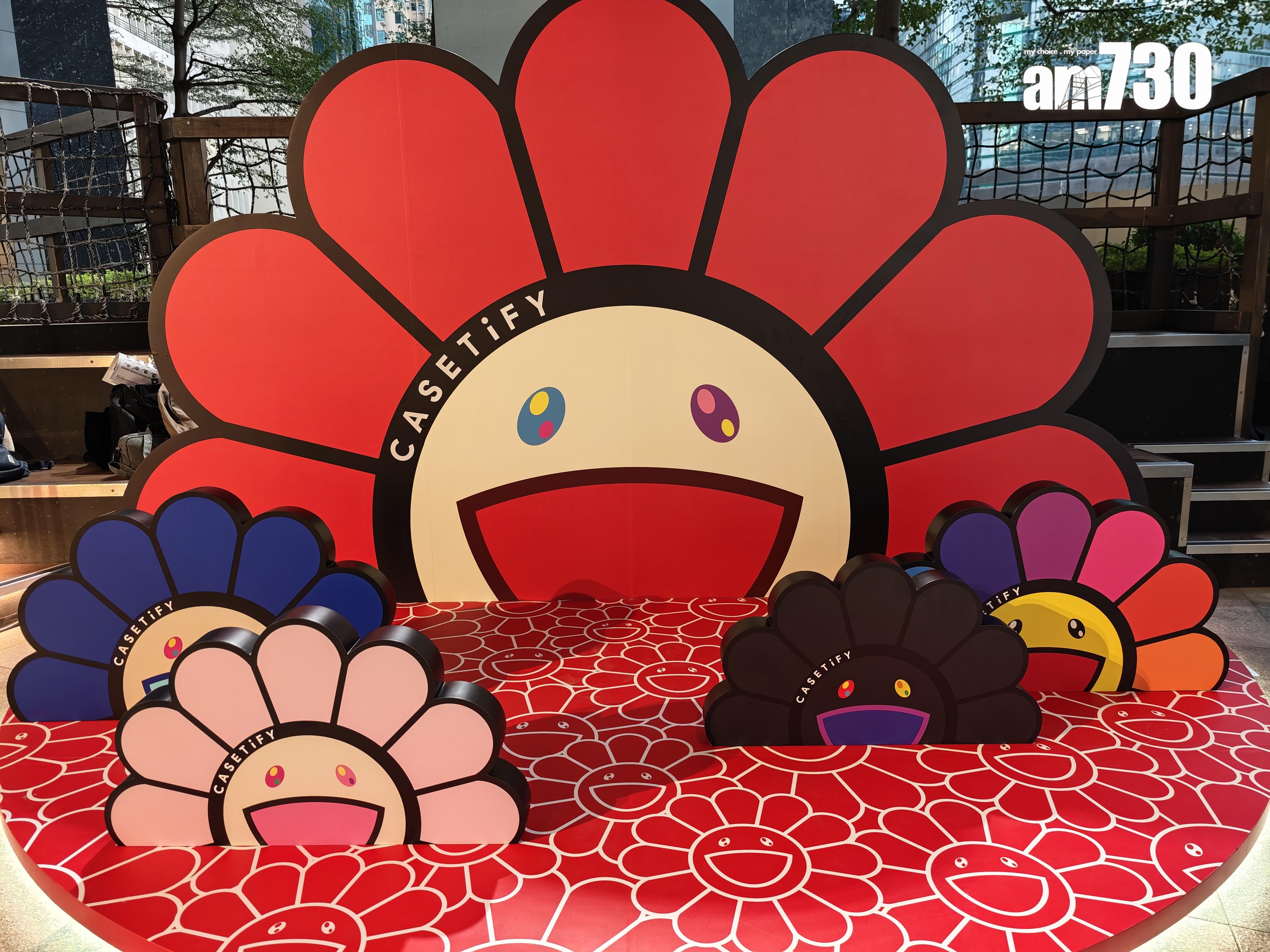 嘉年華內特設村上隆打卡位。