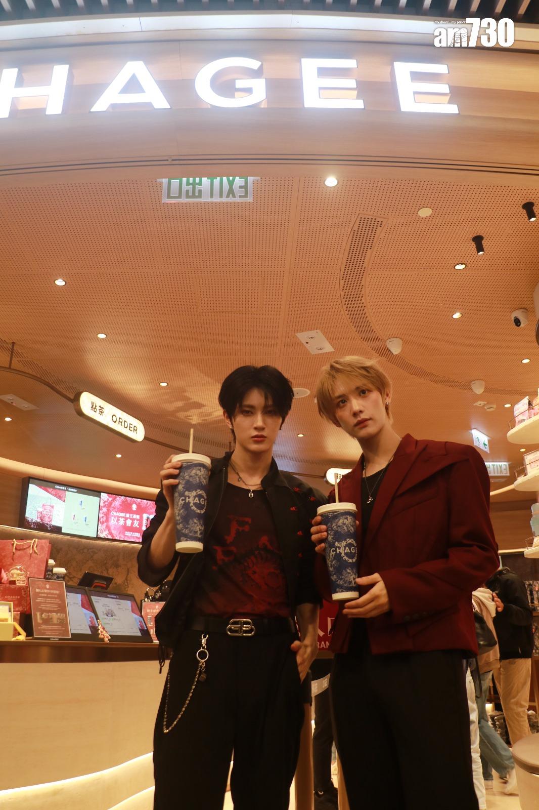 SING與LEO今次來去匆匆,結束是日工作隨即啟程回到南韓宣傳新歌。 (娛樂組攝)