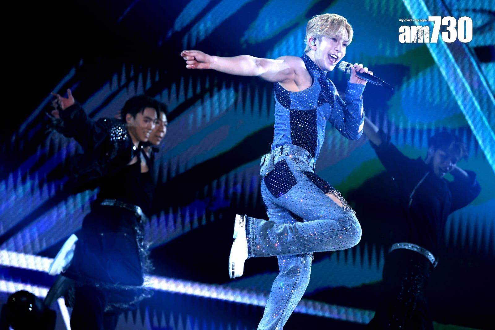 《ANSON LO "KINGDOM" LIVE 2025》演唱會尾場。(林俊源攝)