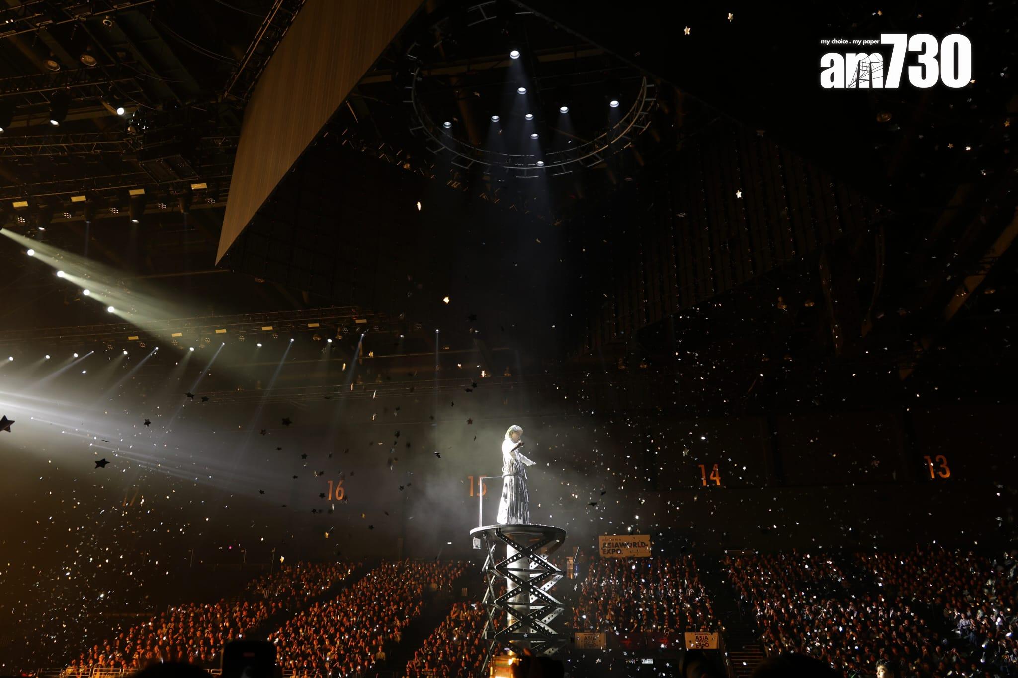 柳應廷Jerl唱《人類群星閃耀》時,場面感人。(娛樂組攝)