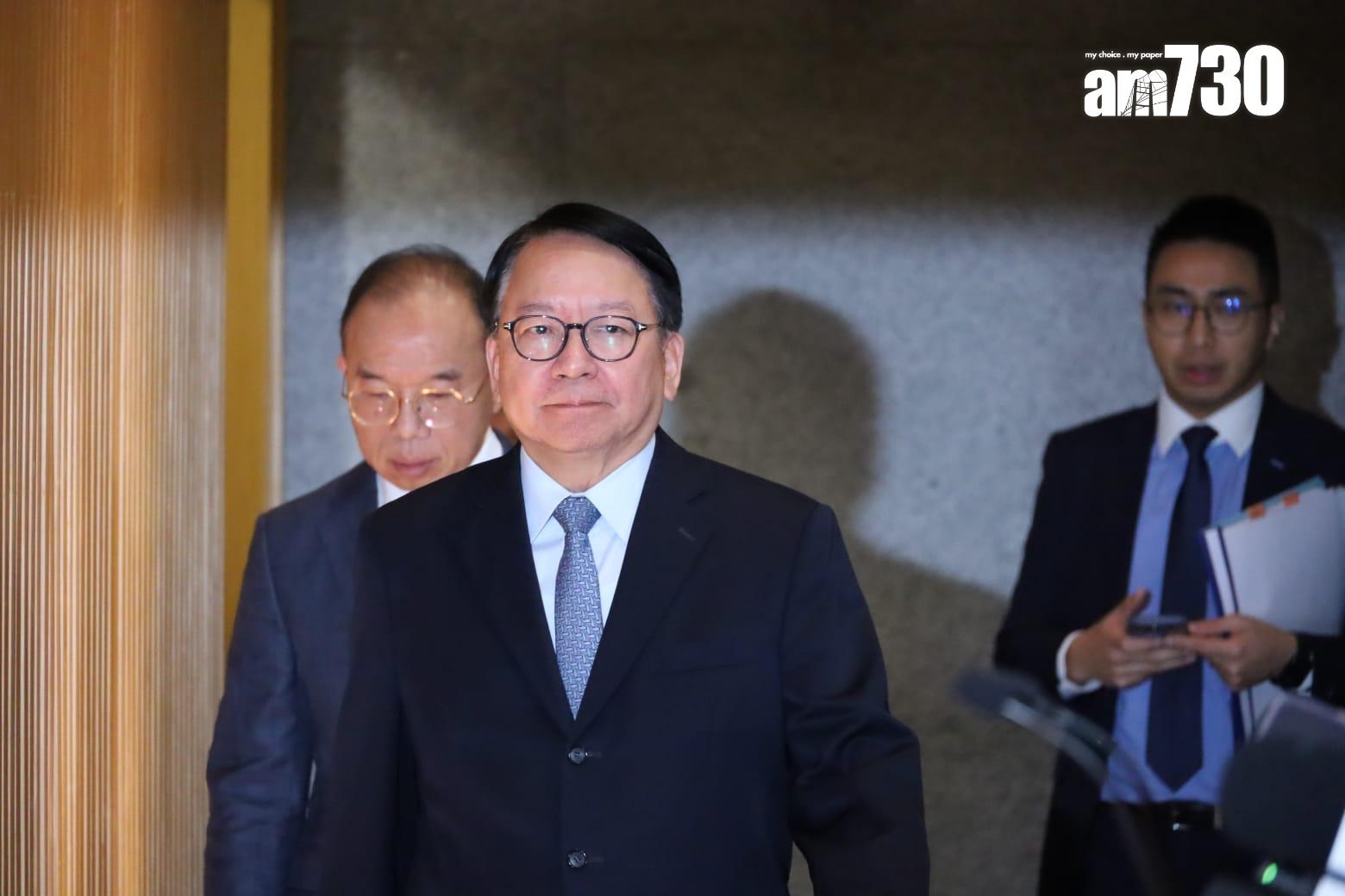 政府宣布如期舉行立法會選舉(鍾式明攝)