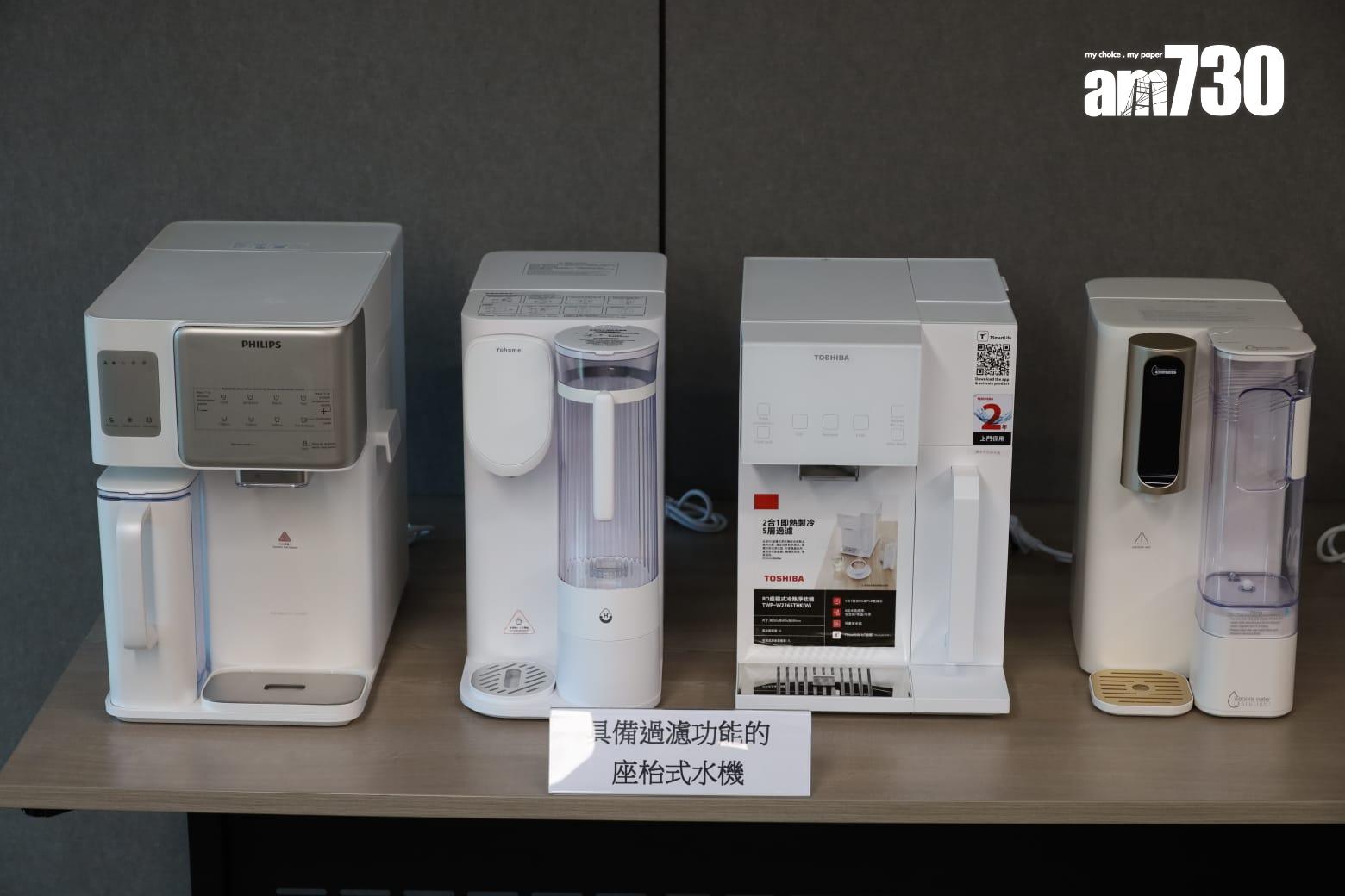 當中有4款樣本亦具備額外的過濾功能(鍾式明攝)