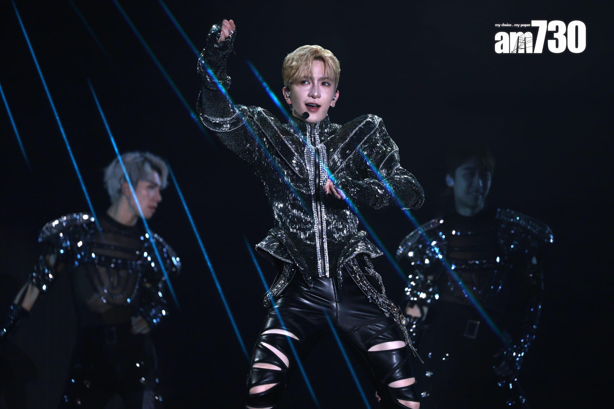 《ANSON LO "KINGDOM" LIVE 2025》尾場。(林俊源攝)