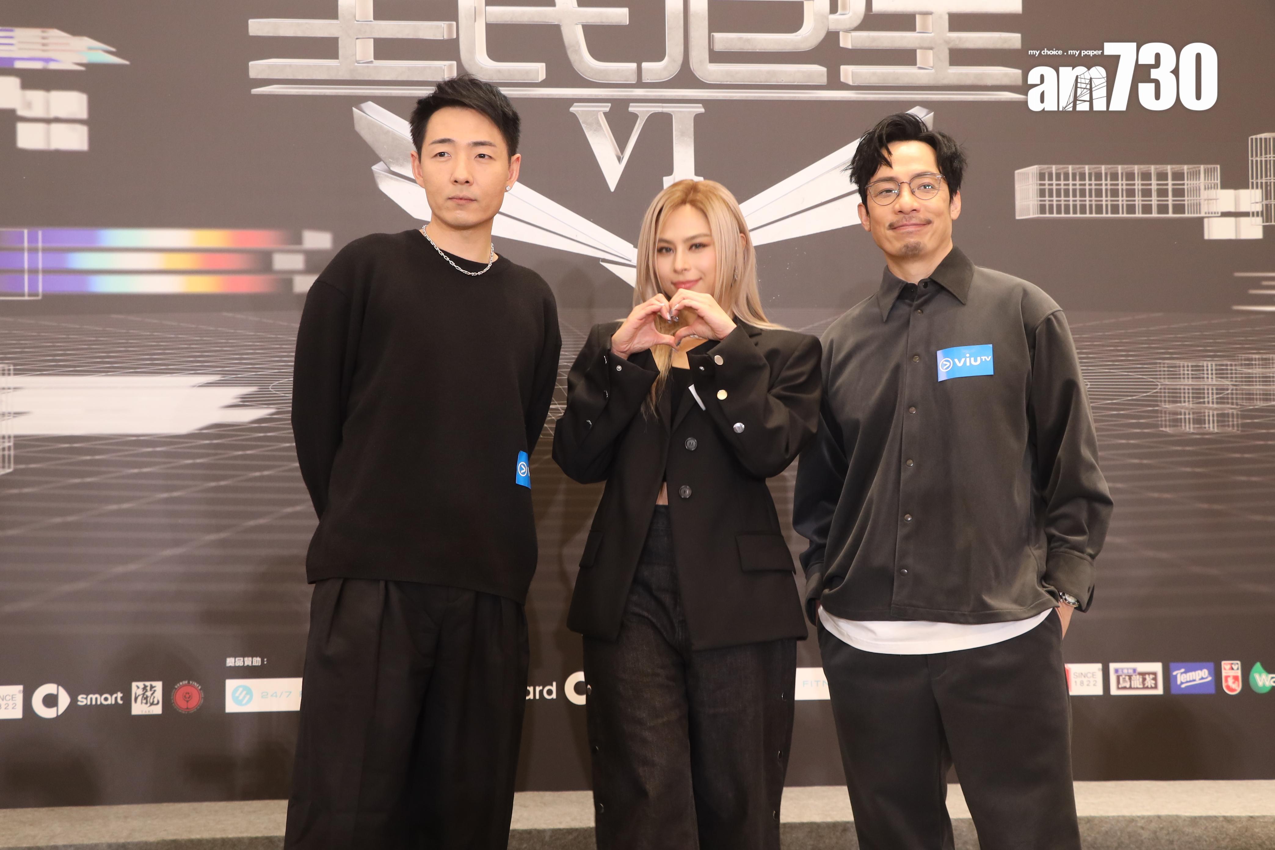 Gin Lee、徐浩和強尼現身《全民造星VI》 11強拉票記者會。(娛樂組攝)