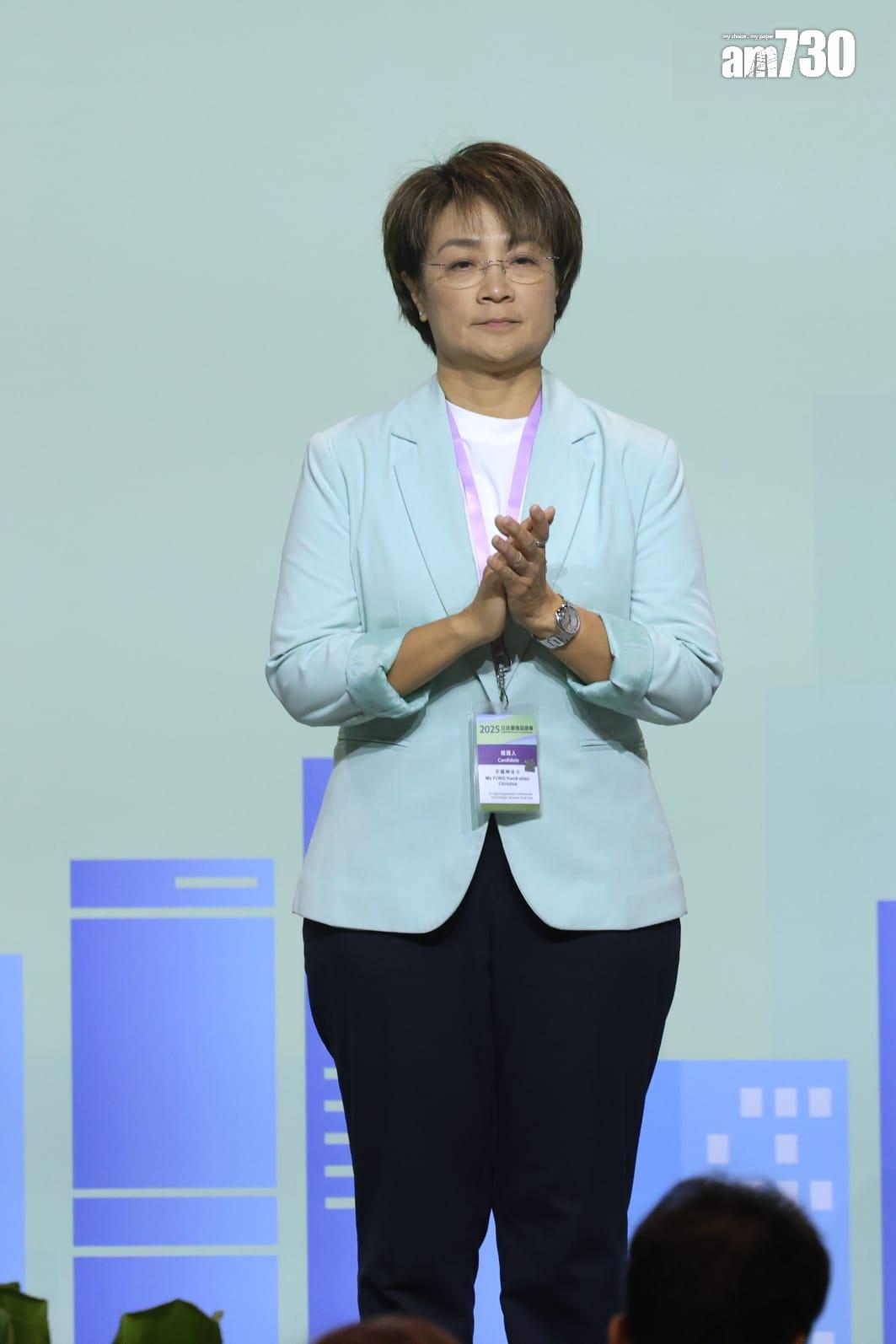 方國珊六度參選,晉身議會兼成直選票后(林俊源攝)