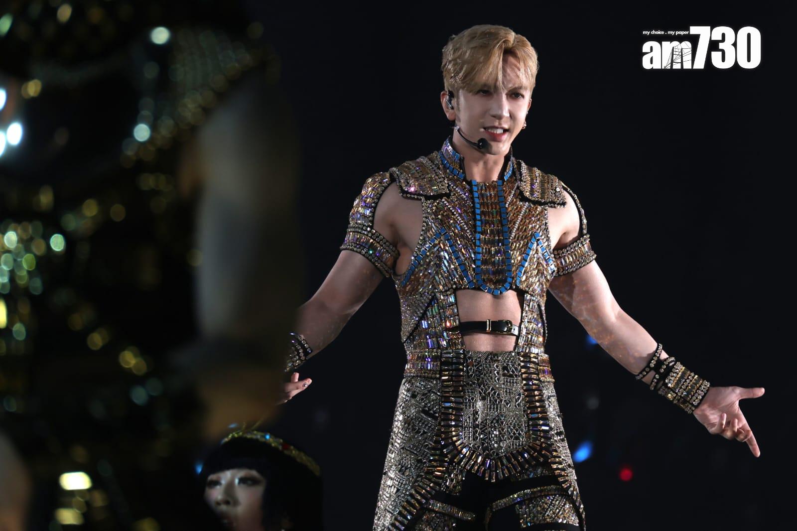 《ANSON LO "KINGDOM" LIVE 2025》演唱會尾場。(林俊源攝)