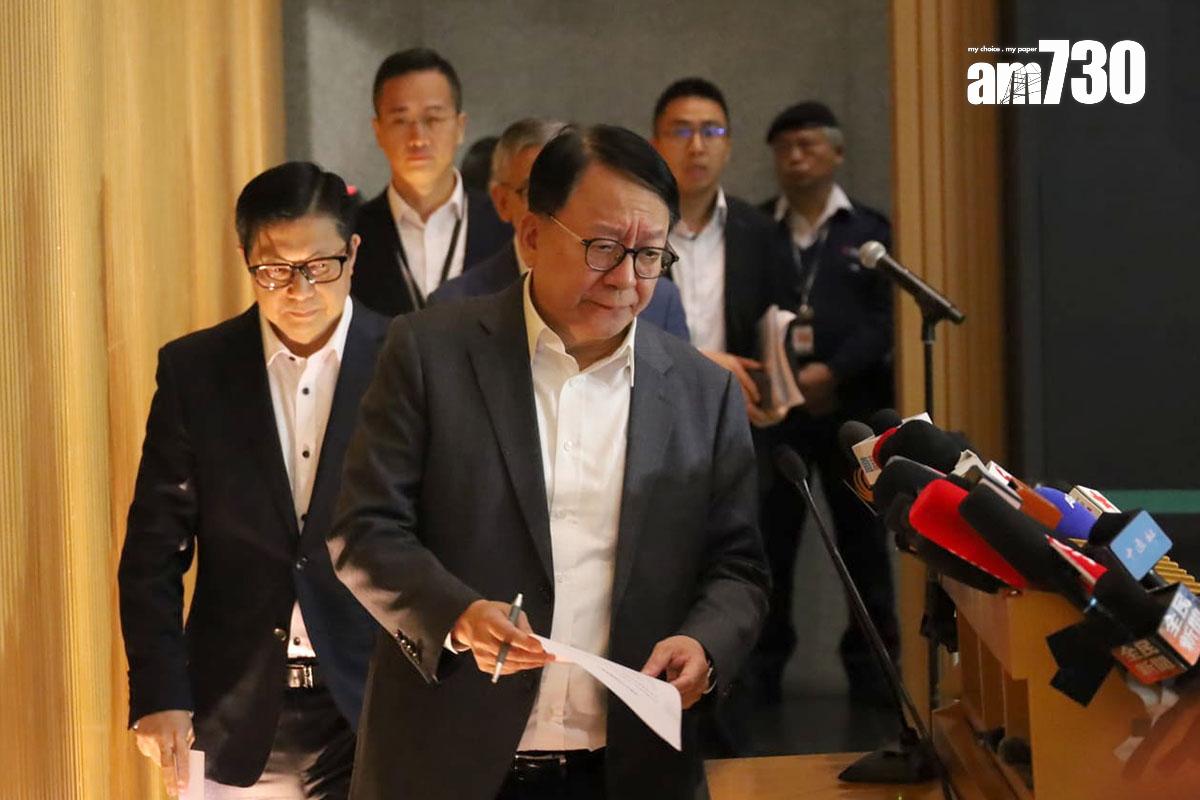 政府調查發現有人把合規和不合規棚網混合使用,陳國基(前)批評涉案人士處心積慮、有計劃地犯案。