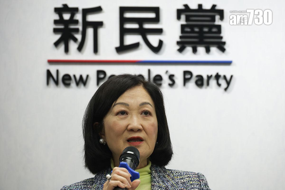 葉劉淑儀透露曾經邀請謝偉俊加入新民黨。(周令知攝)