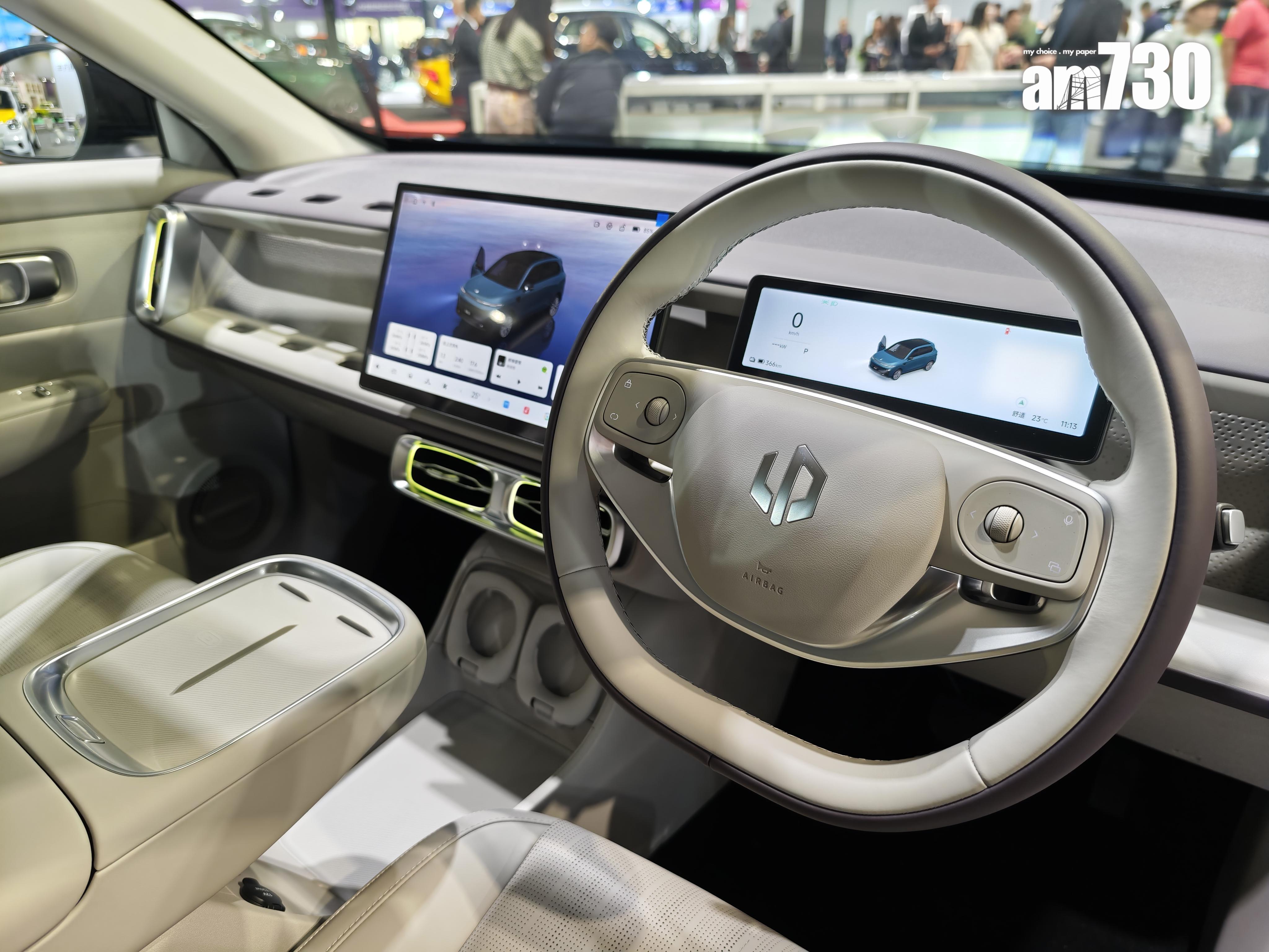 Leapmotor B10車廂設計簡約。